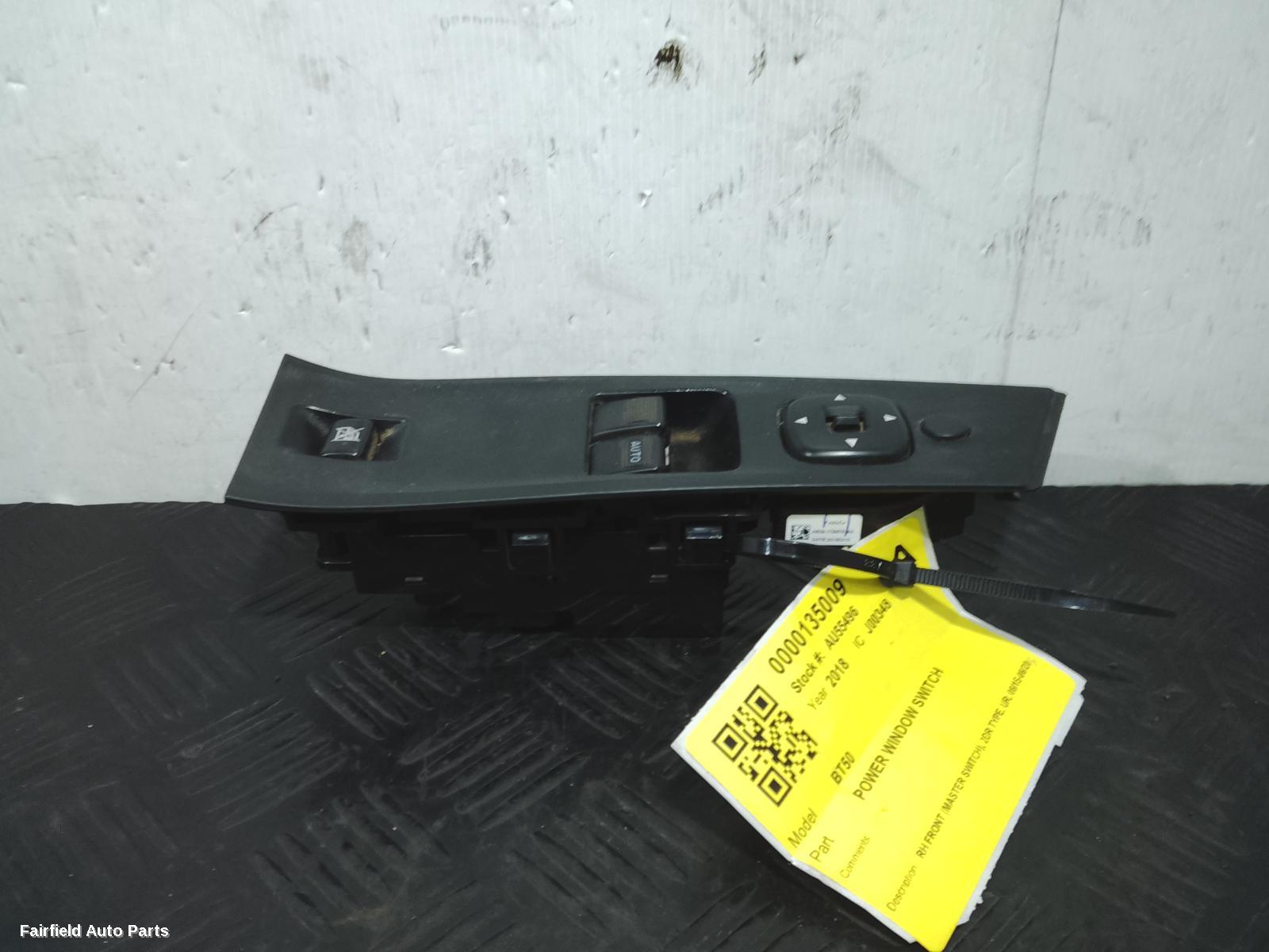 2015-2020 Mazda Bt50 Pwr Dr Wind Switch