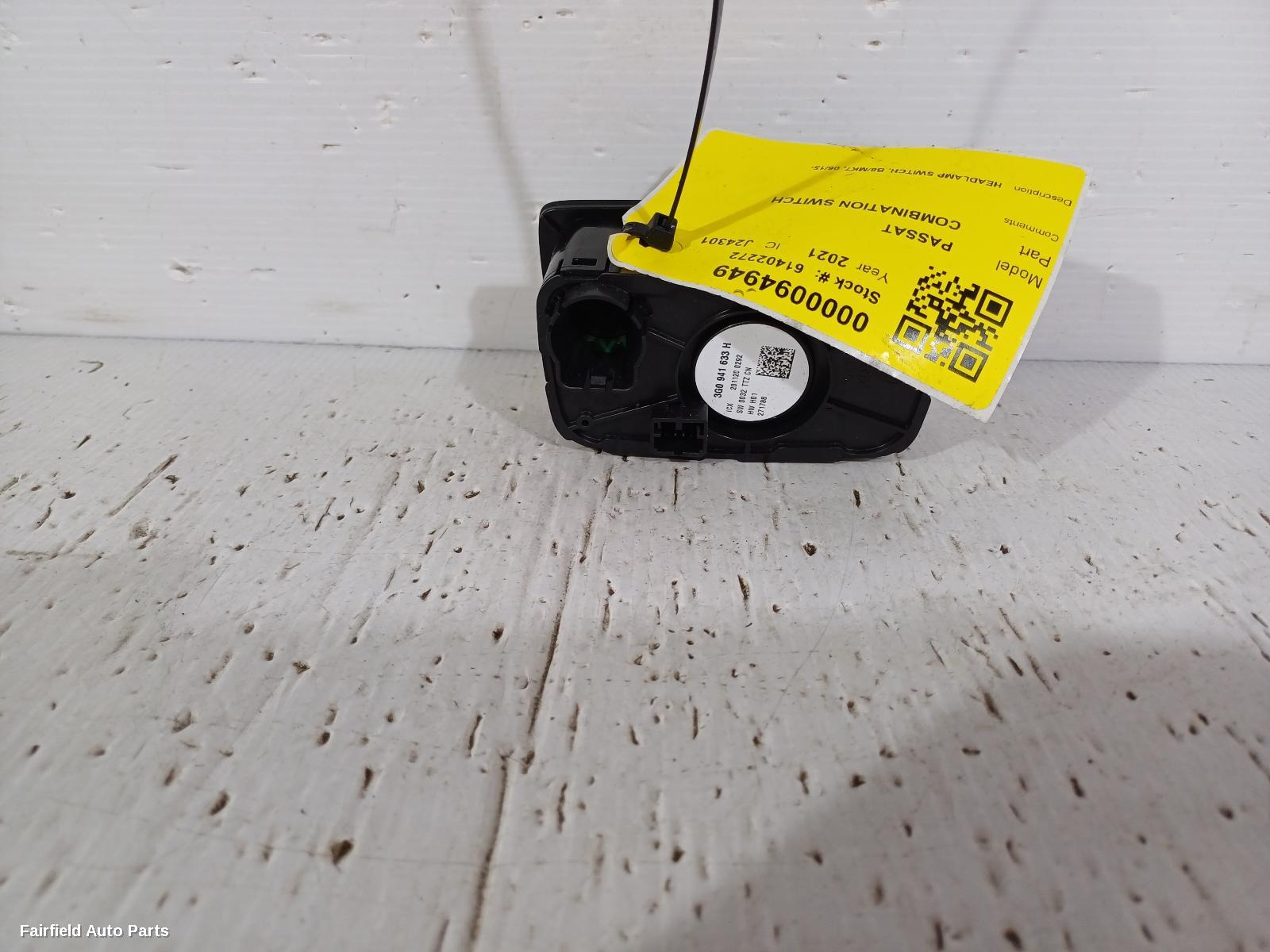 2015-2023 Volkswagen Passat Combination Switch