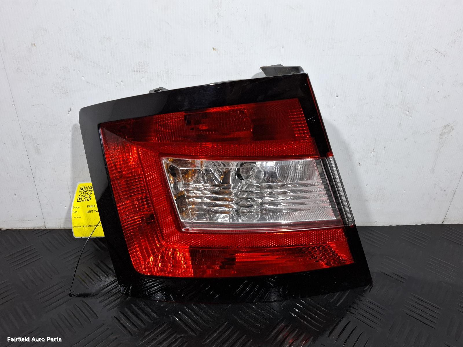 2015-2021 Skoda Fabia Left Taillight
