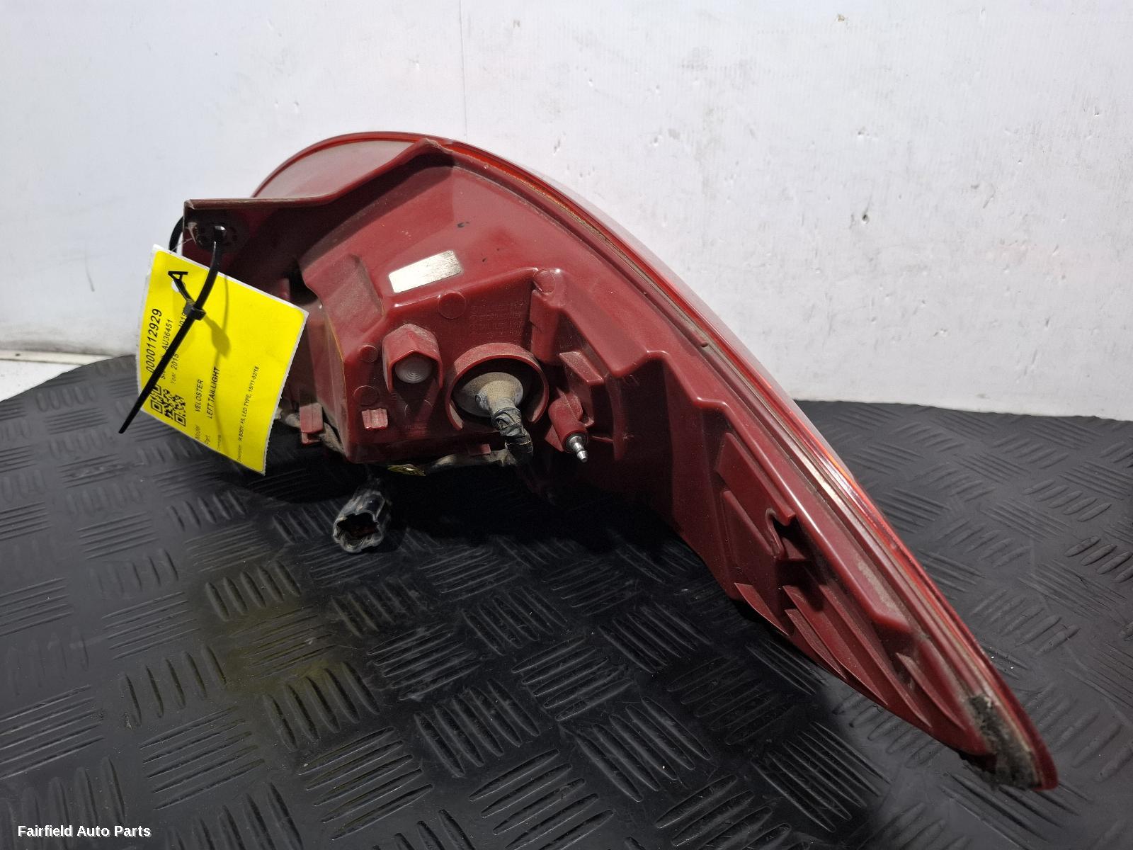 2011-2018 Hyundai Veloster Left Taillight