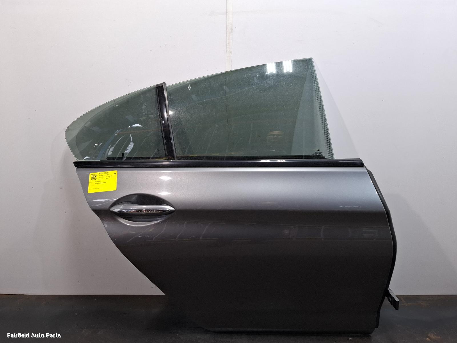 2012-2018 Bmw 6 Series Right Rear Door Sliding
