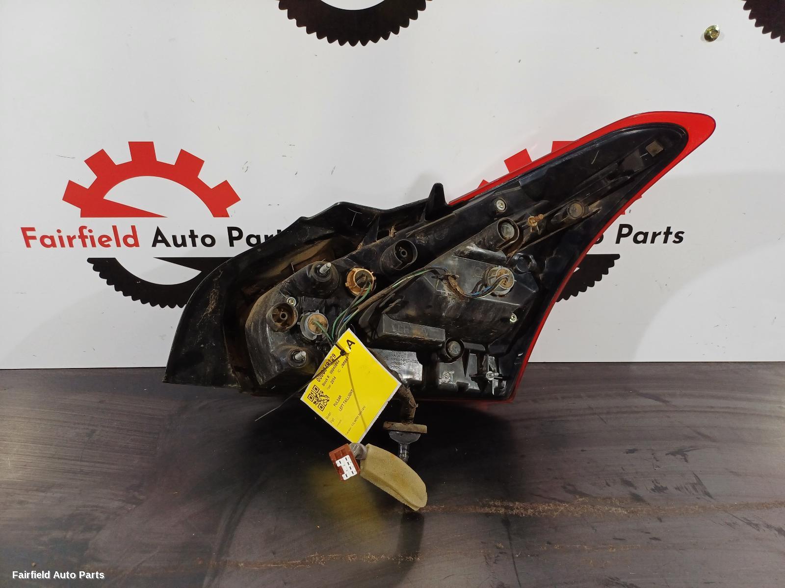 2014 Nissan Pulsar Left Taillight