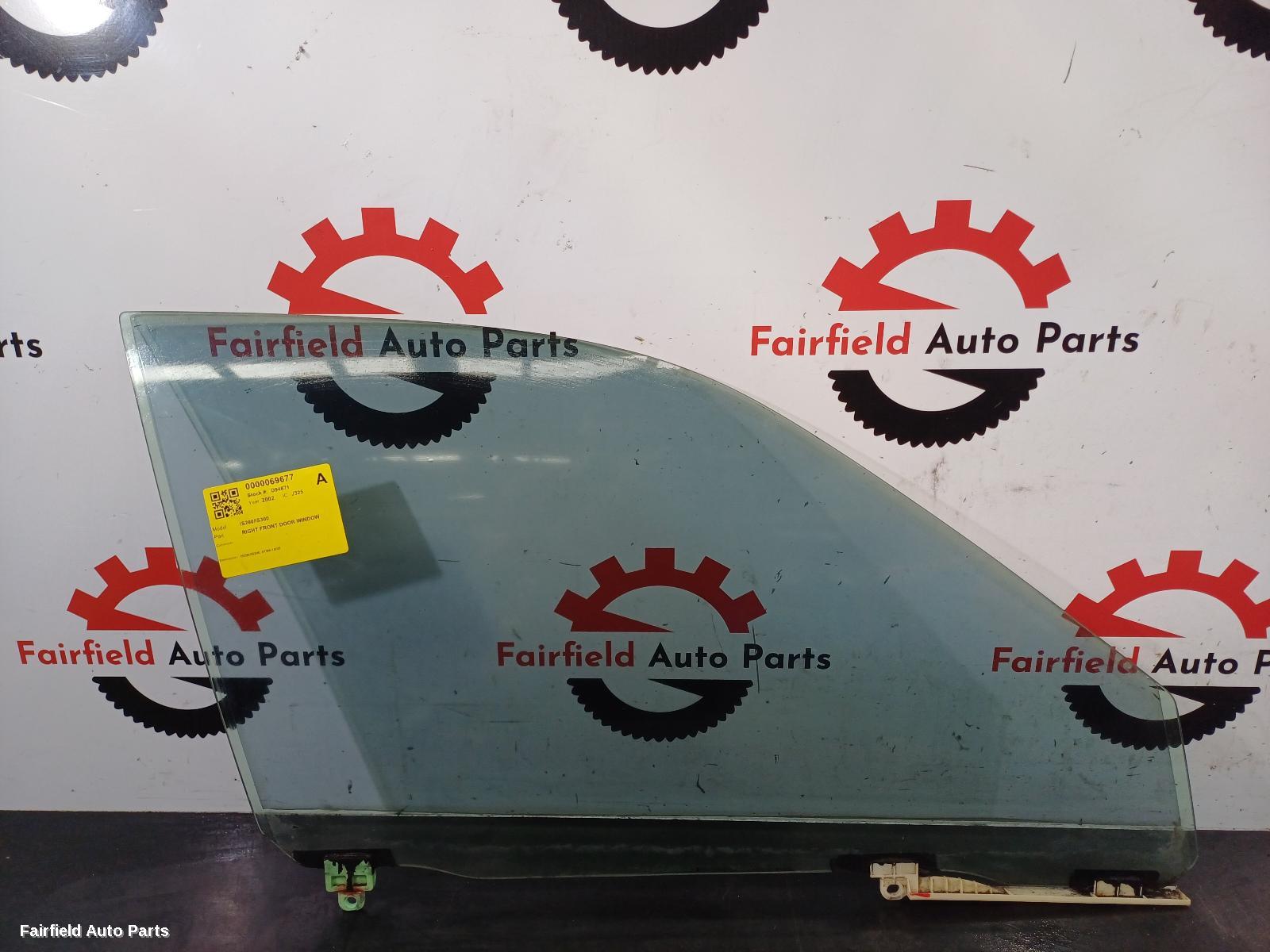 1998-2005 Lexus Is200/is300 Right Front Door Window