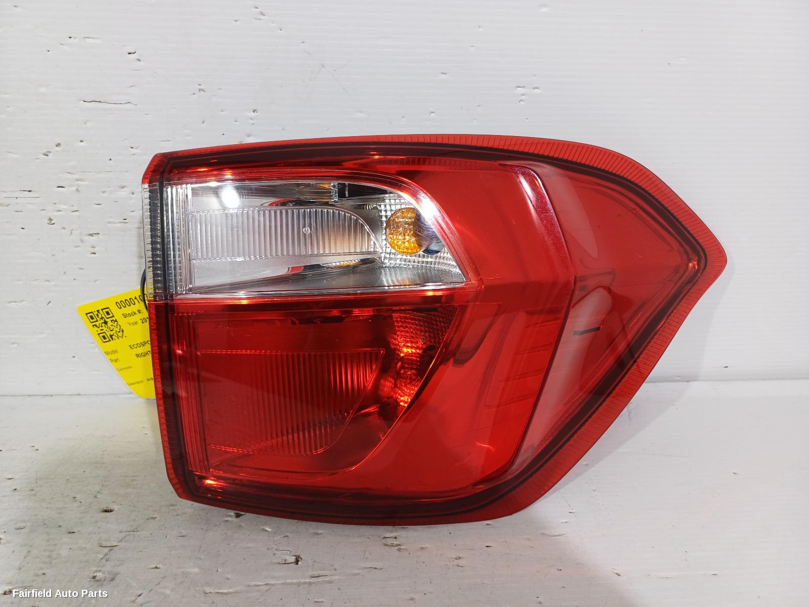 2015 Ford Ecosport Right Taillight