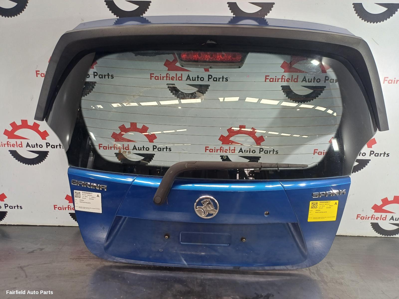 2010-2012 Holden Barina Bootlid Tailgate