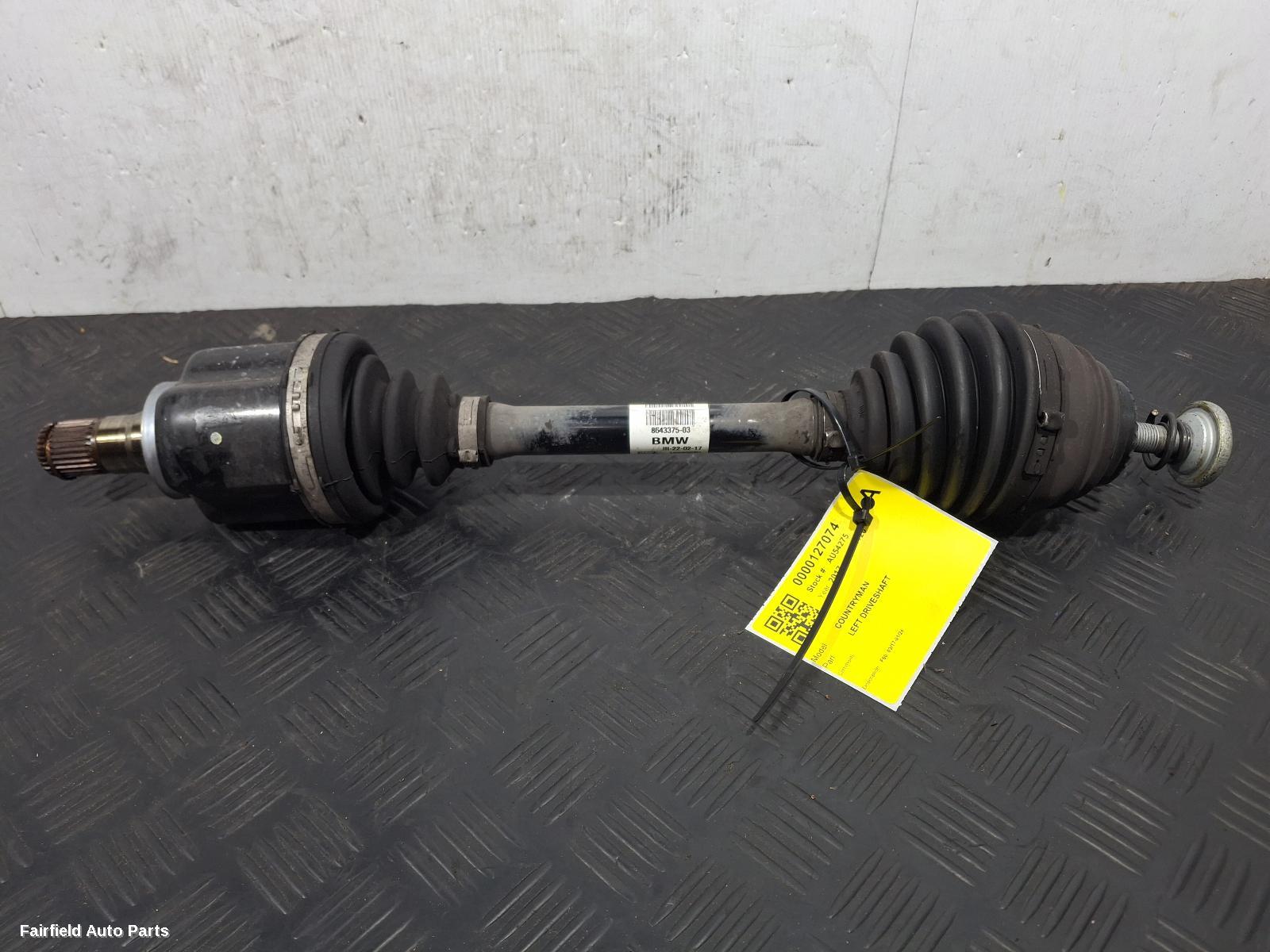 2017-2024 Mini Countryman Left Driveshaft