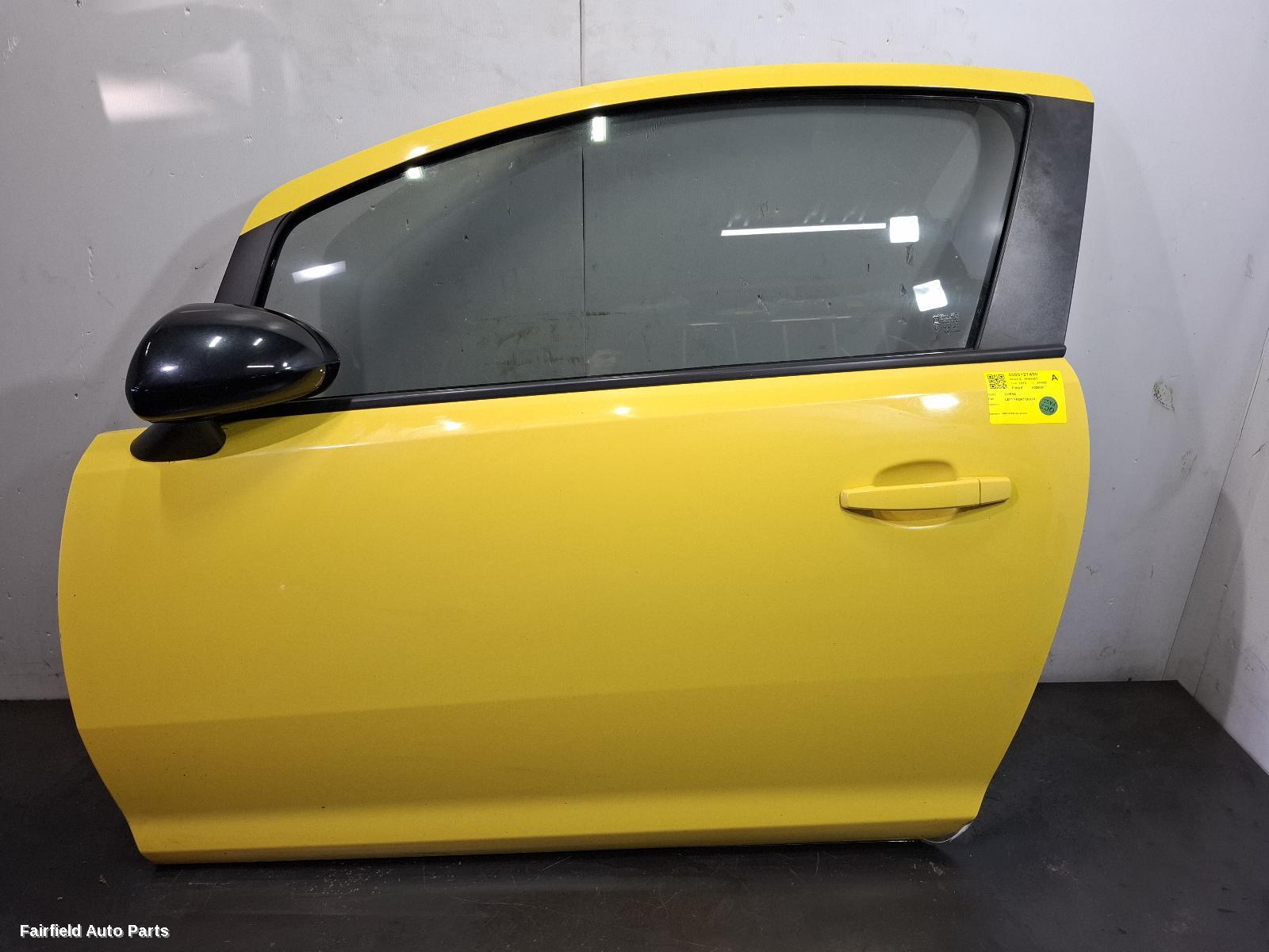 2012-2014 Opel Corsa Left Front Door