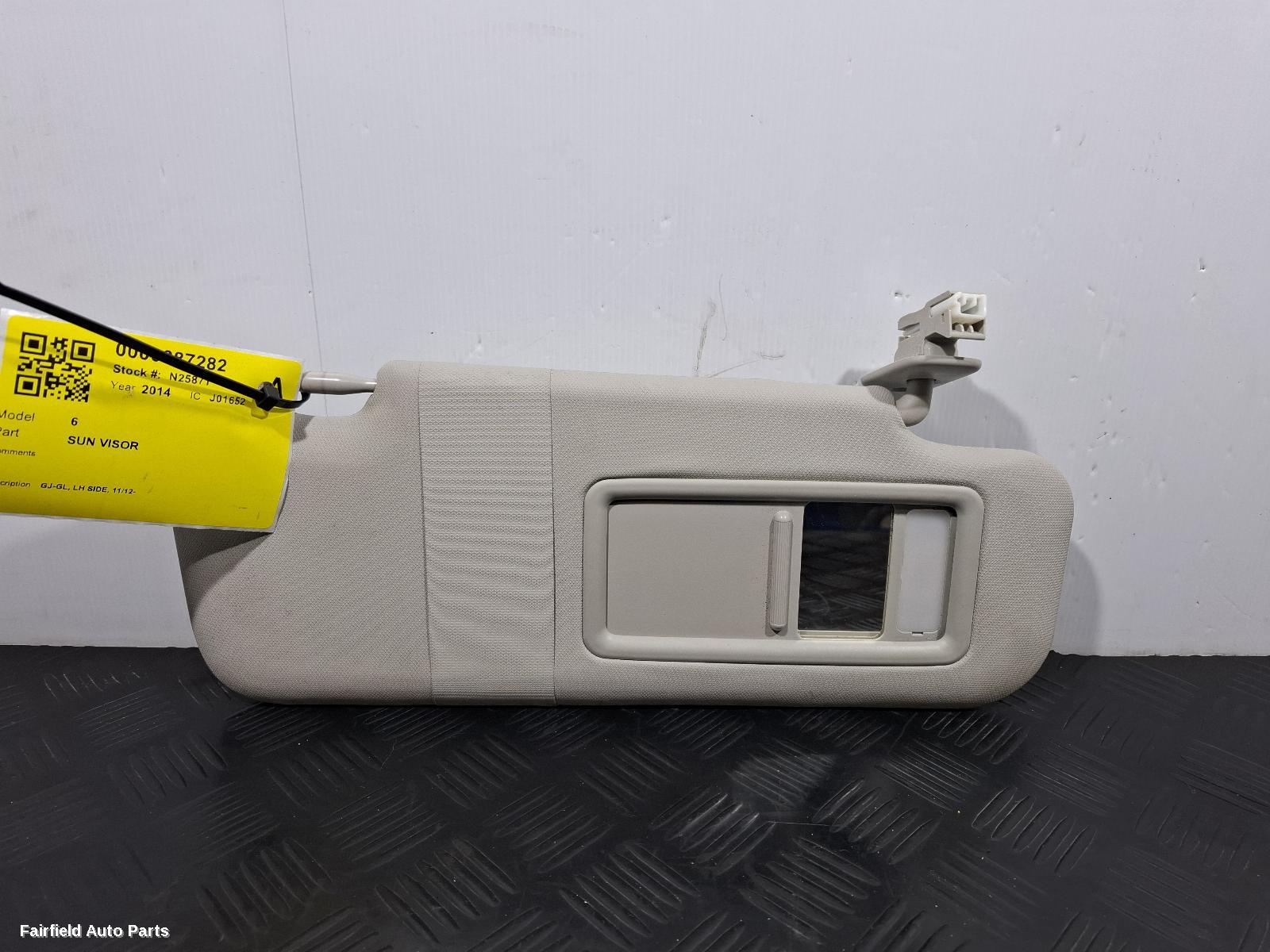 2012-2024 Mazda 6 Sunvisor