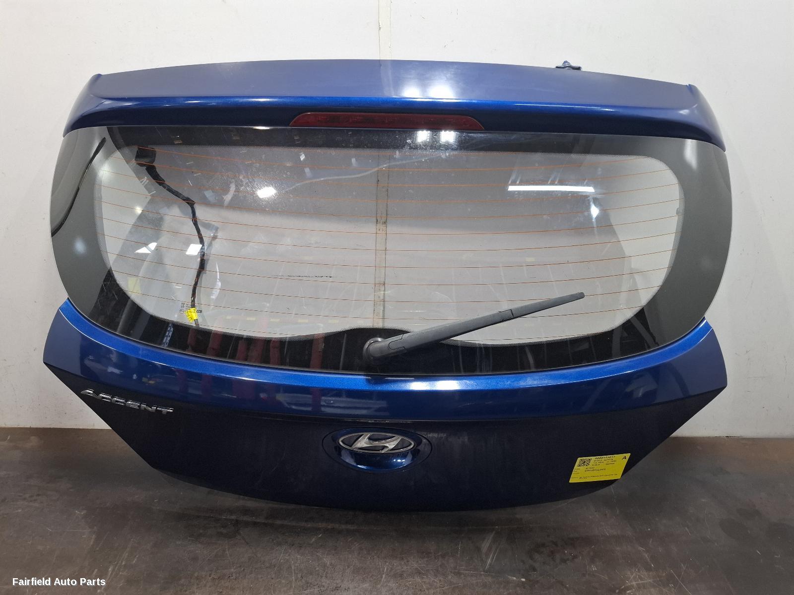 2011-2019 Hyundai Accent Bootlid Tailgate