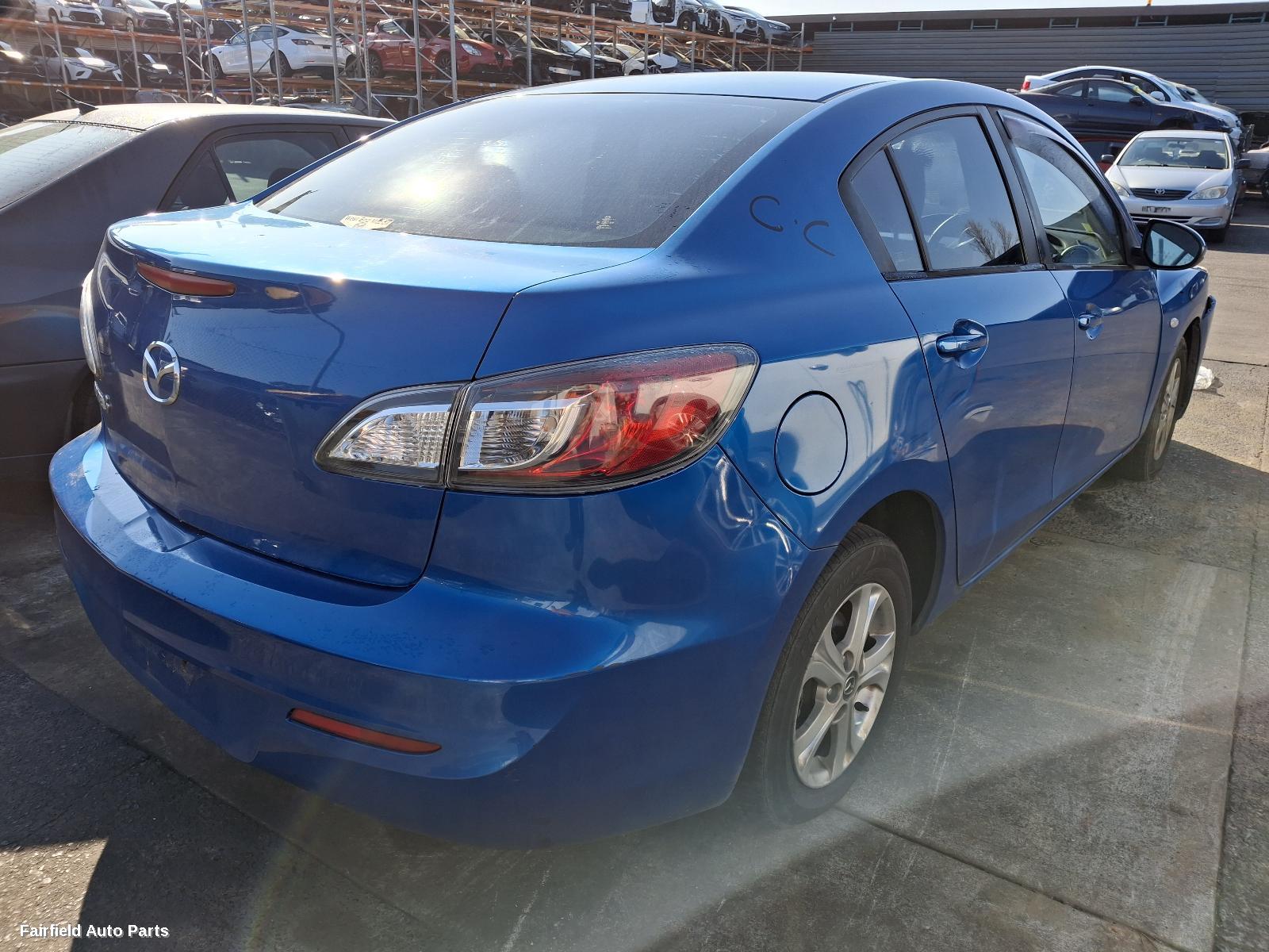 2012 Mazda 3 Left Taillight