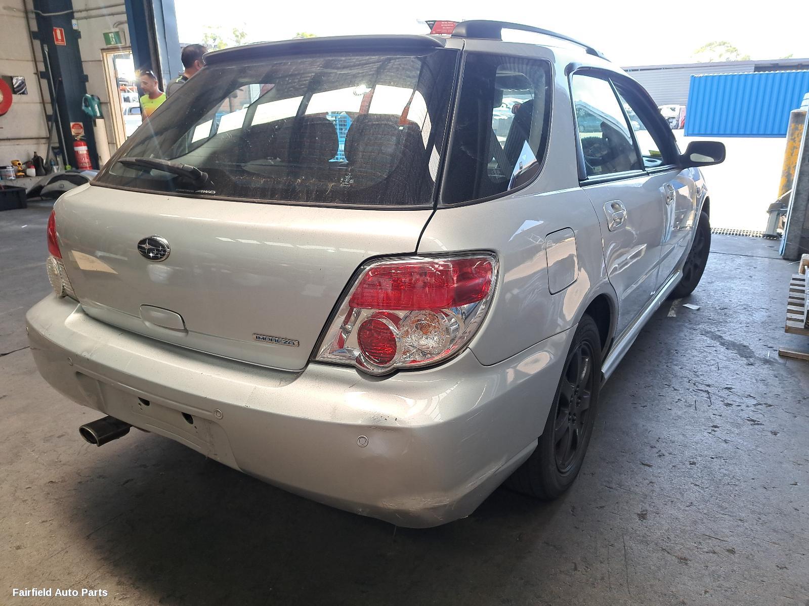 2007 Subaru Impreza Bonnet