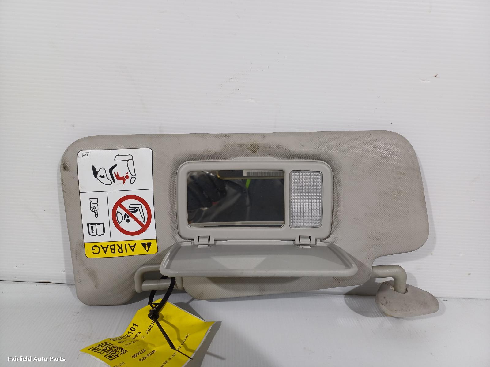 2016-2023 Subaru Impreza Sunvisor