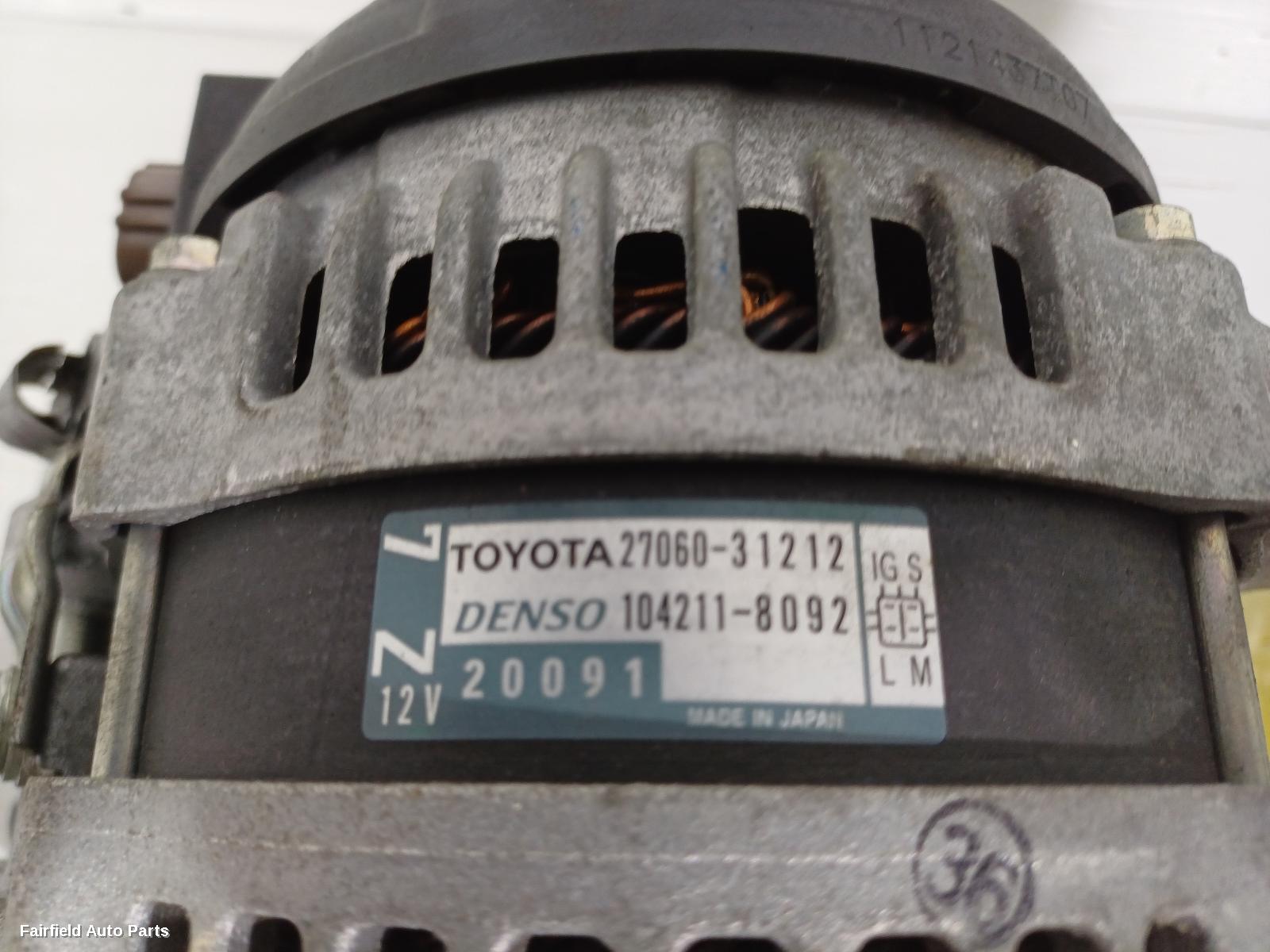 2013-2017 Lexus Is Series Alternator