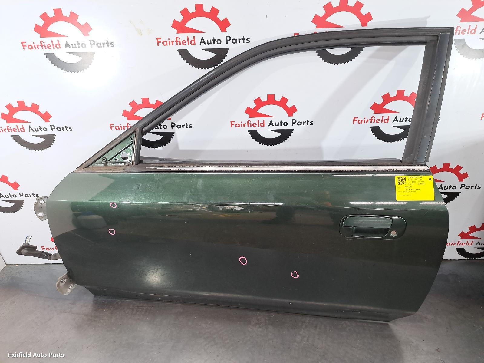 2000 Honda Prelude Left Front Door