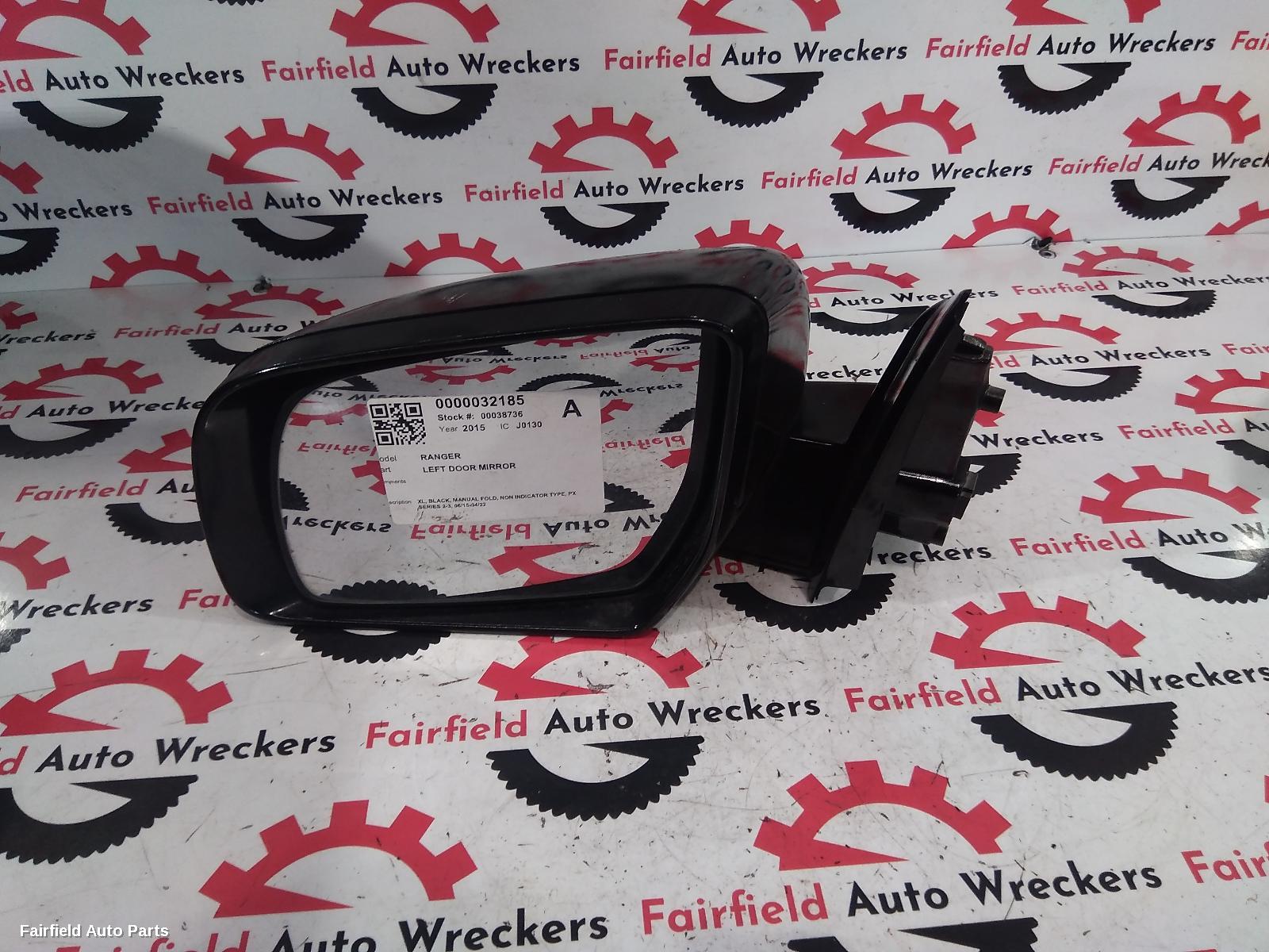 2015-2022 Ford Ranger Left Door Mirror