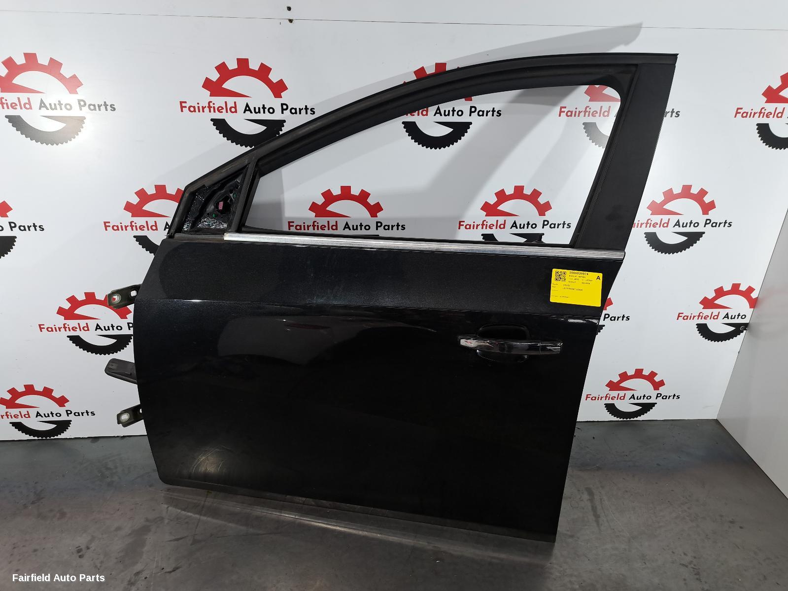 2010 Holden Cruze Left Front Door