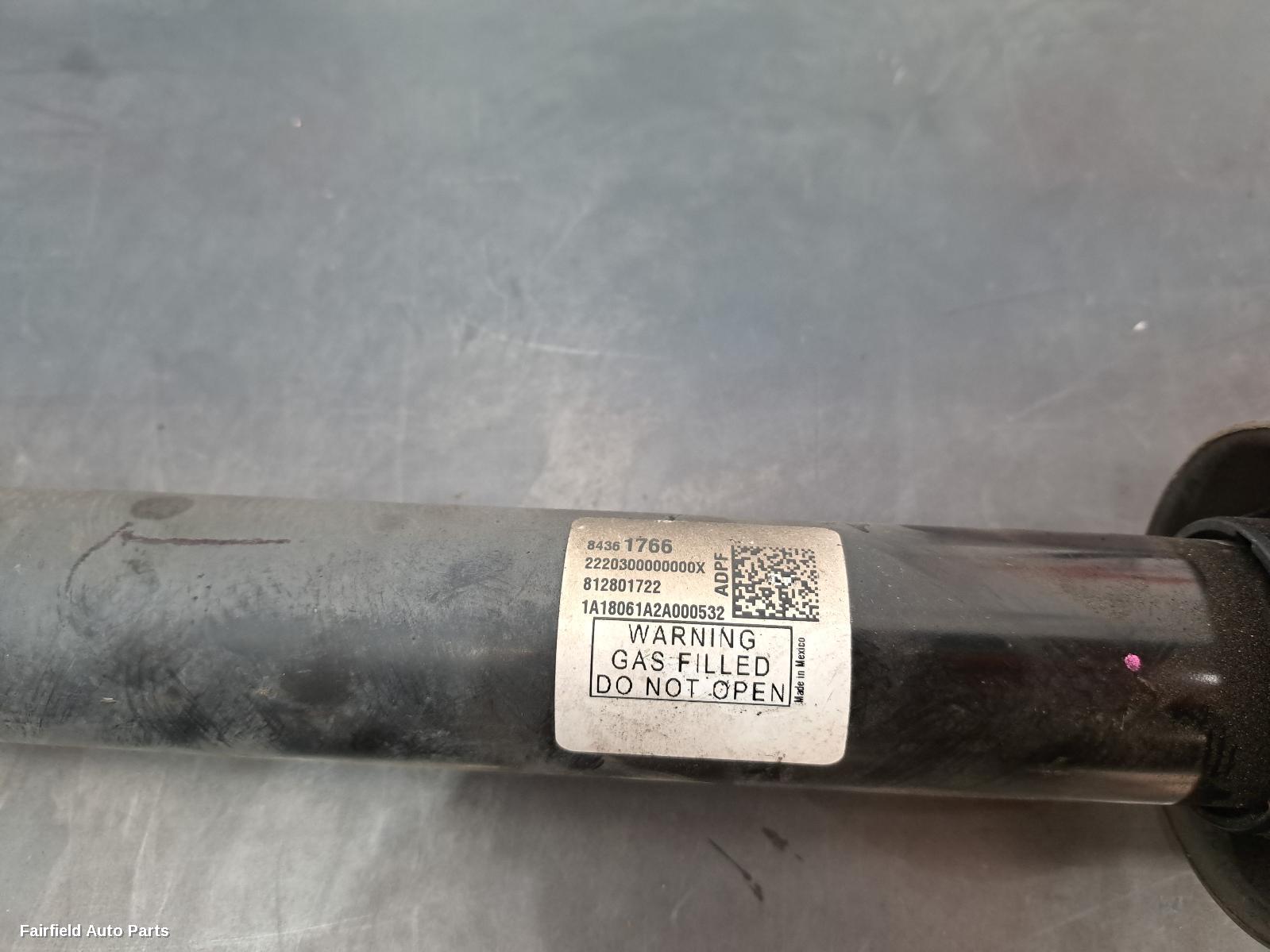 2017-2020 Holden Equinox Left Rear Strut