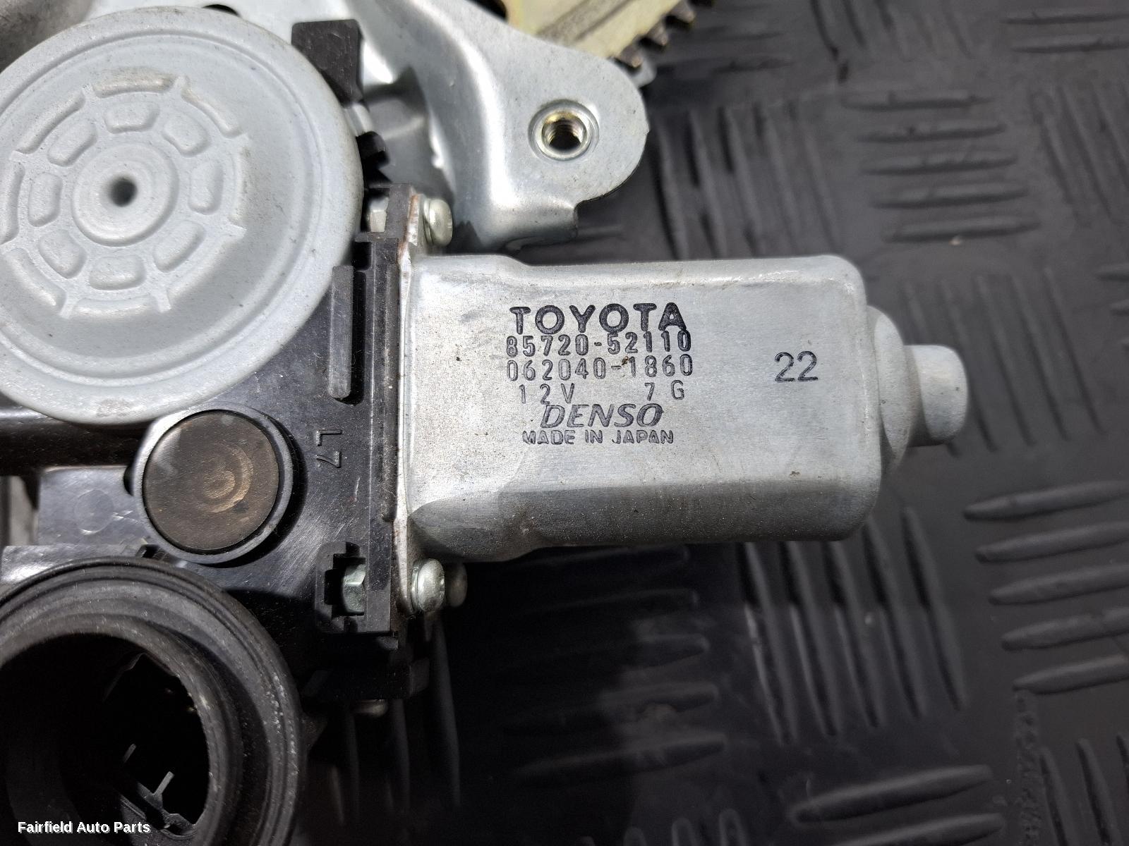 2001-2007 Toyota Corolla Left Front Window Reg Motor