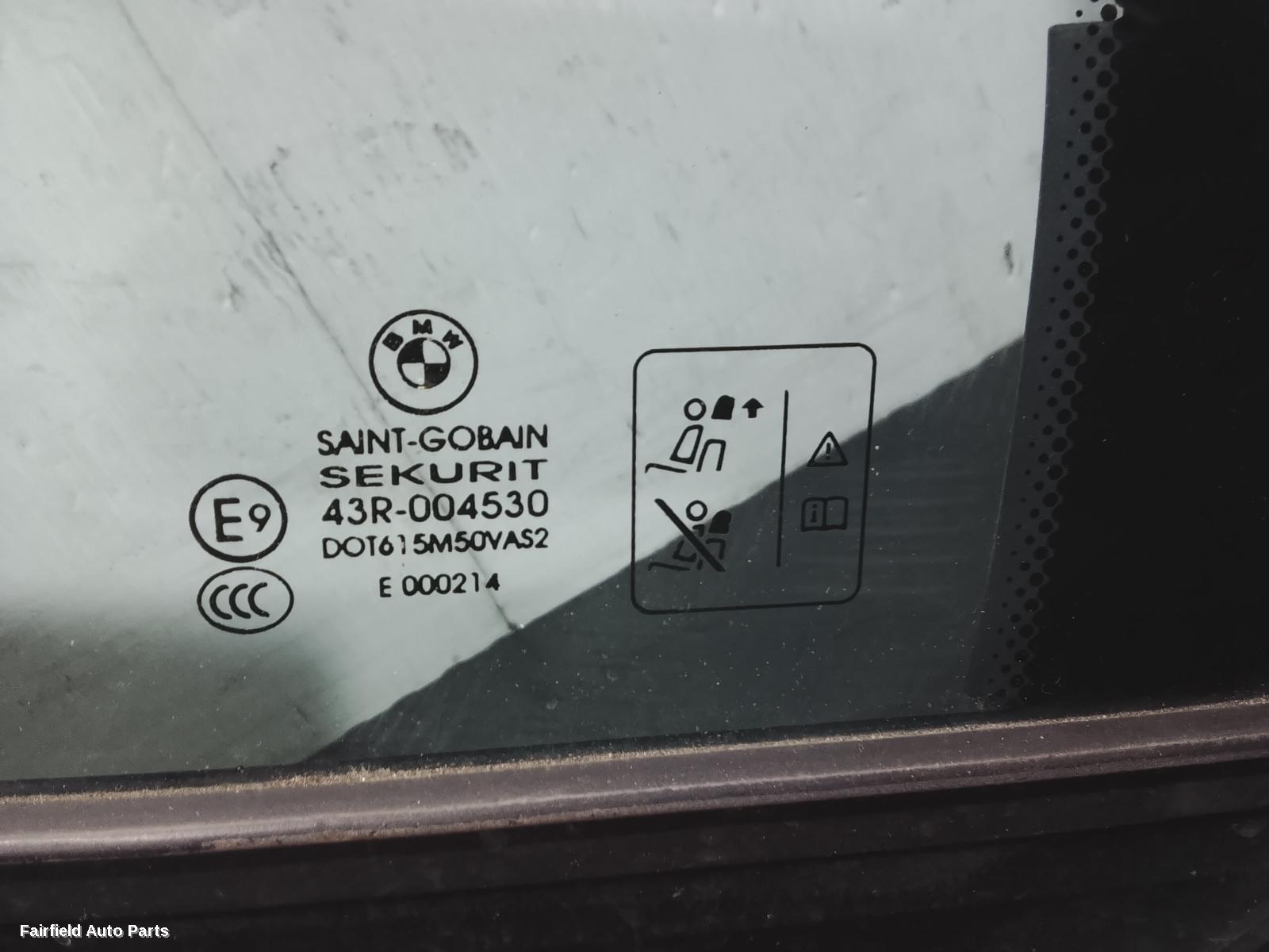 2018-2026 Bmw X5 Left Rear 1 4 Door Glass