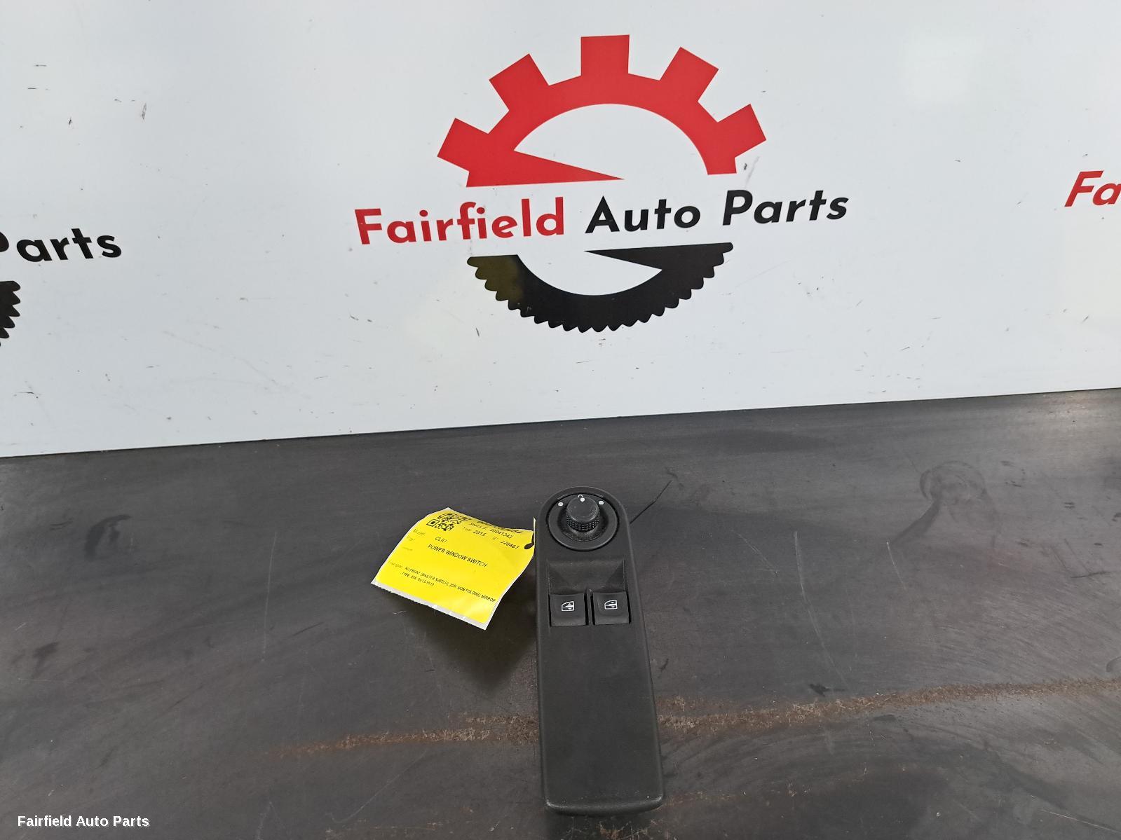 2013-2019 Renault Clio Pwr Dr Wind Switch