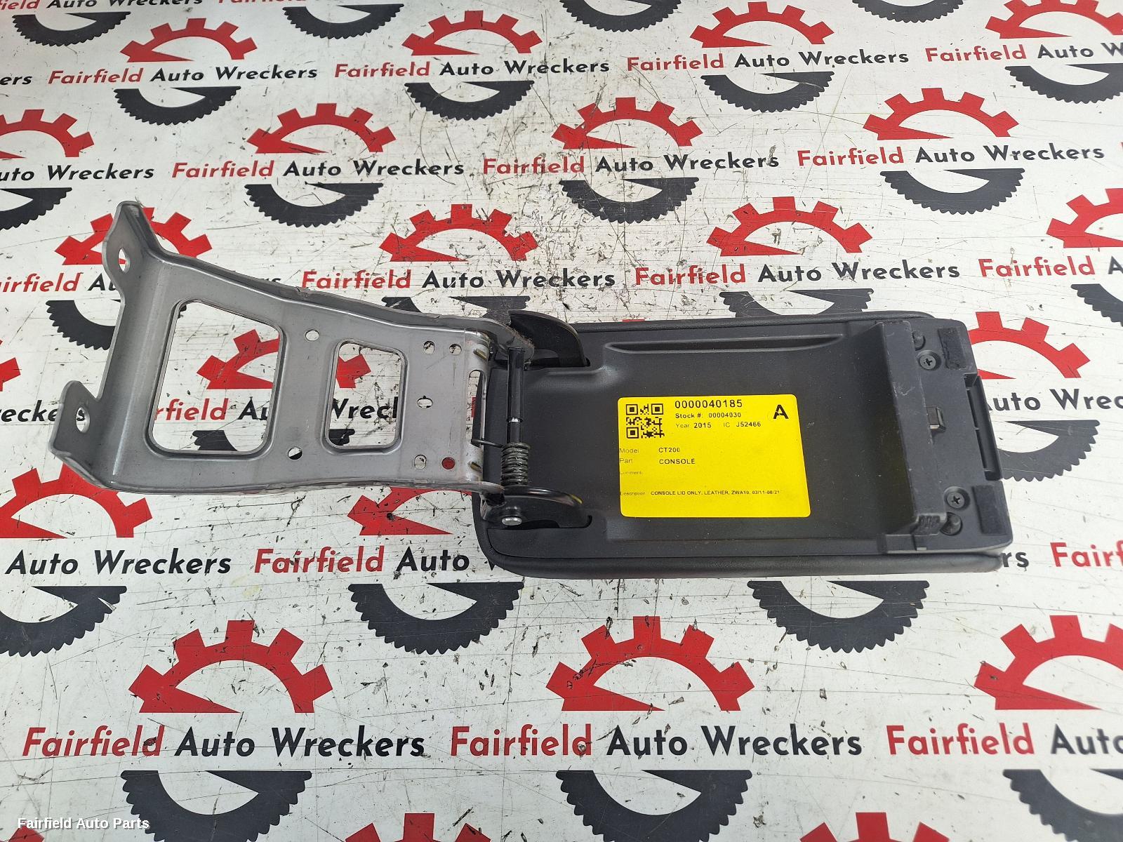 2011-2021 Lexus Ct200h Console