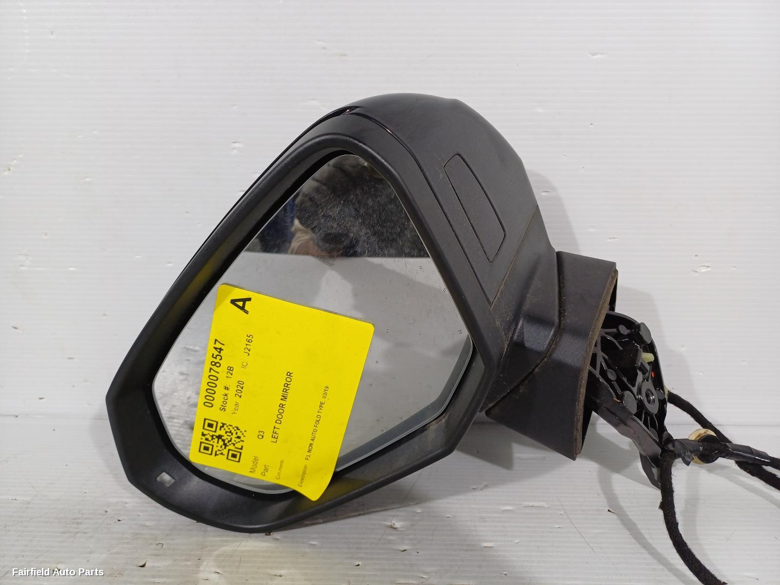 2019-2023 Audi Q3 Left Door Mirror