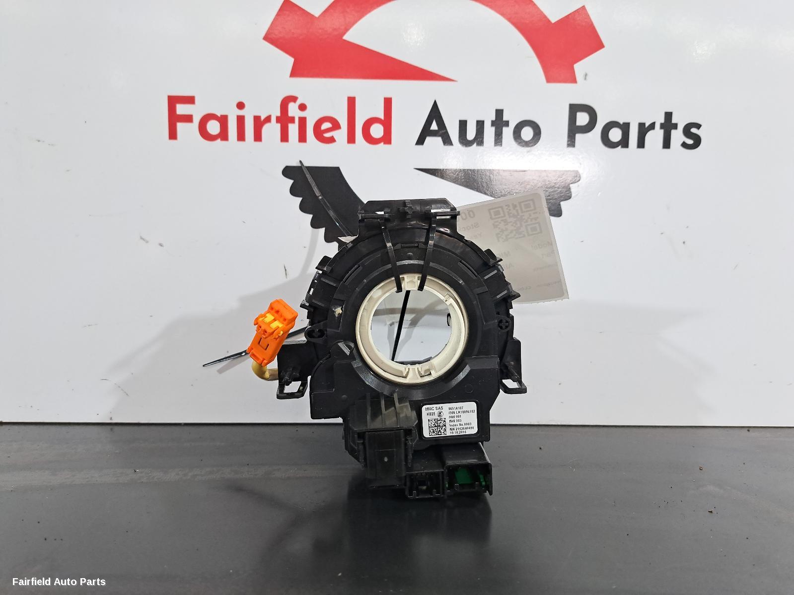 2017 Mitsubishi Mirage Airbag Module Sensor