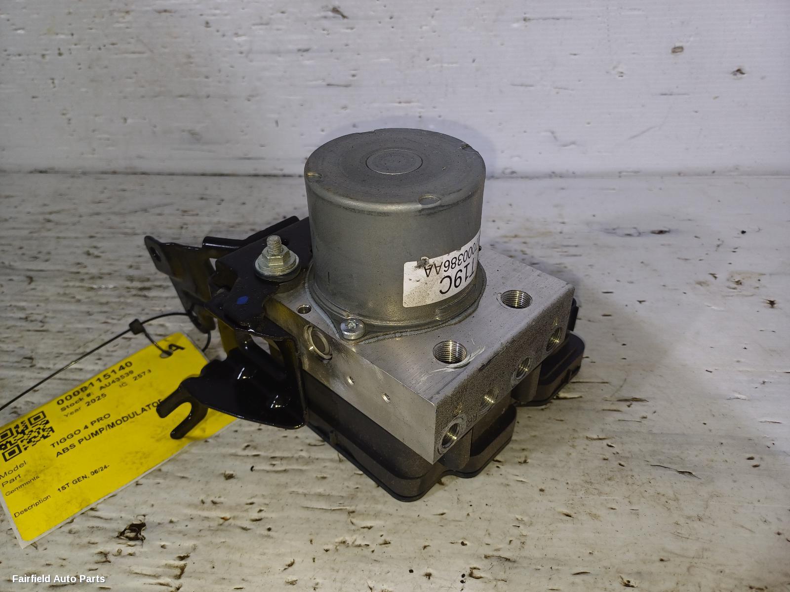 2024-2026 Chery Tiggo 4 Pro Abs Pump Modulator