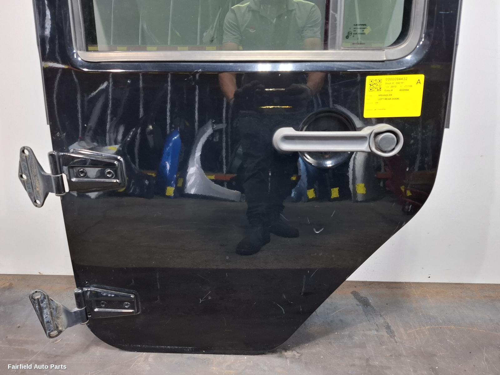 2010-2018 Jeep Wrangler Left Rear Door Sliding