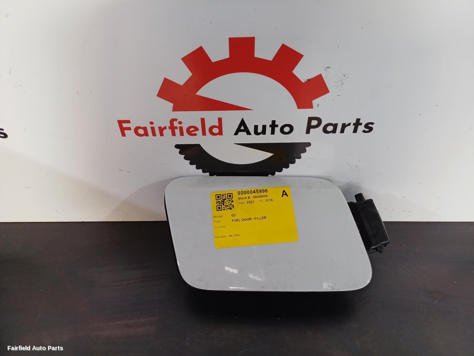 2016-2026 Audi Q2 Fuel Door Filler