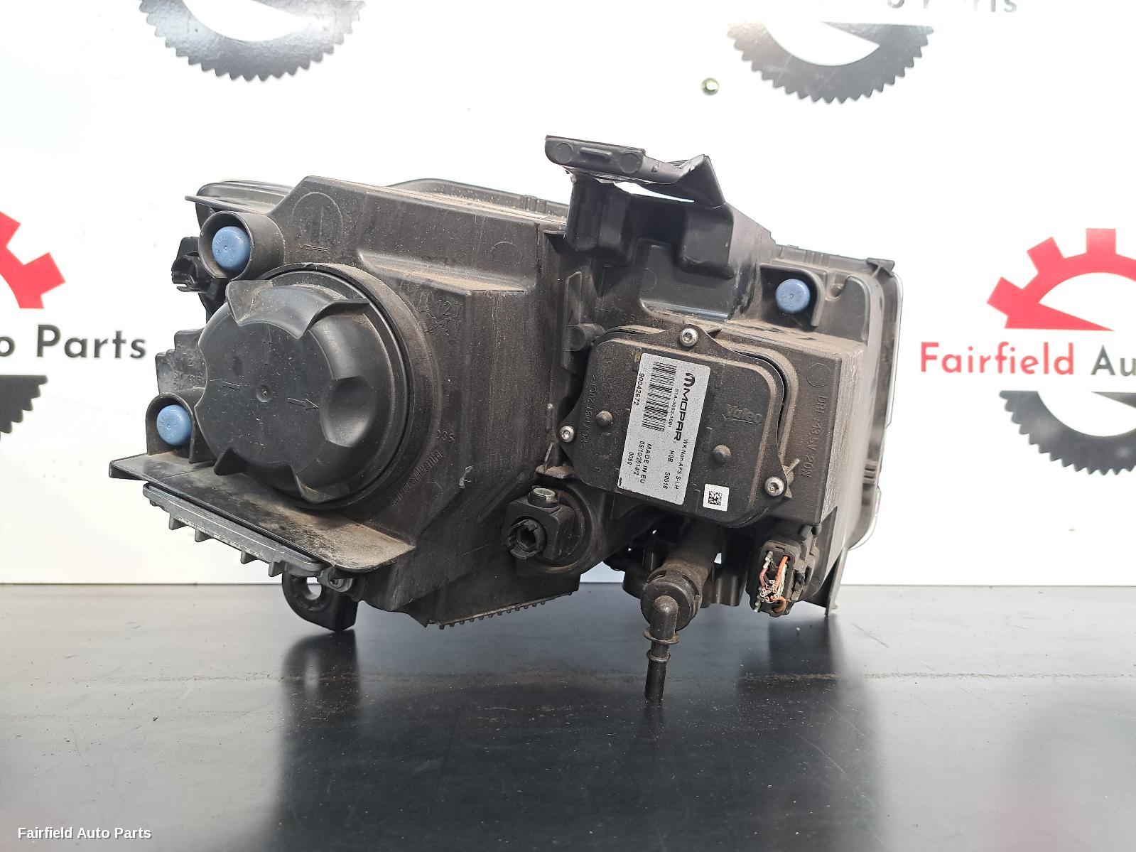 2015 Jeep Grandcherokee Left Headlamp