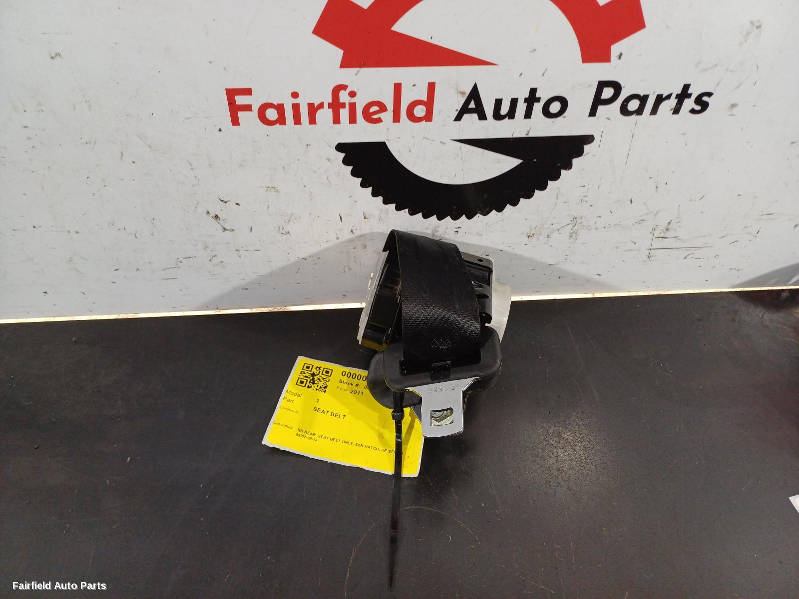 2007-2014 Mazda 2 Seatbelt Stalk