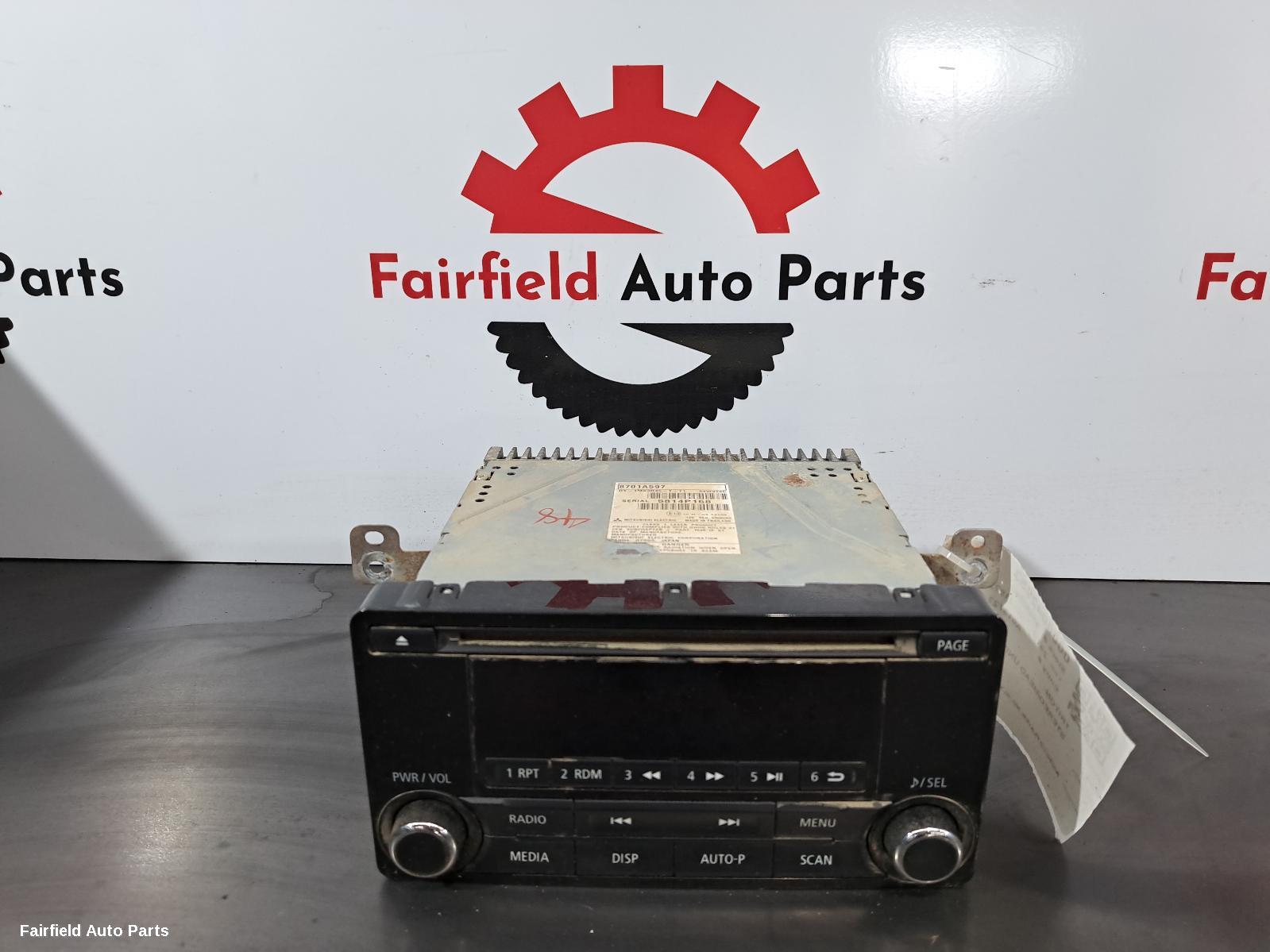 2015-2016 Mitsubishi Triton Radio Cd Dvd Sat Tv