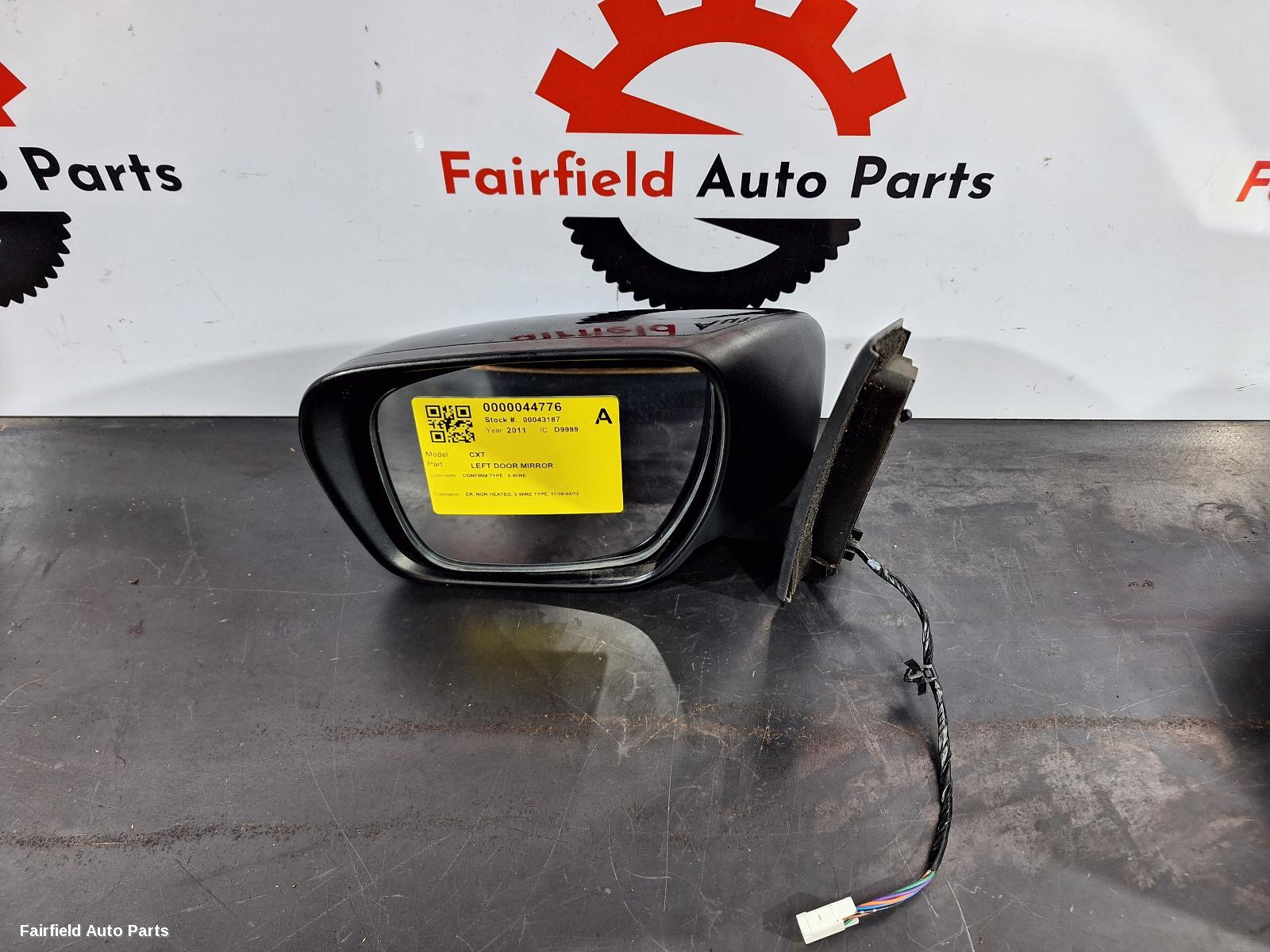 2006-2012 Mazda Cx7 Left Door Mirror