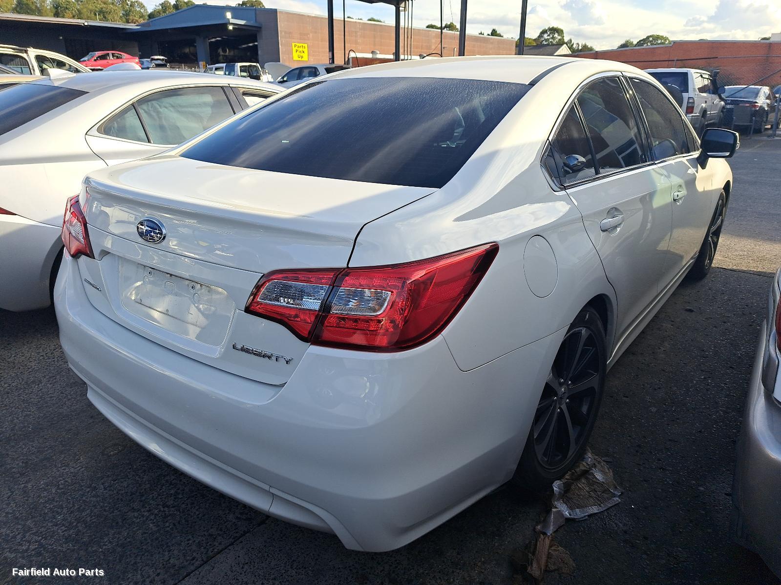 2017 Subaru Liberty Heater Ac Controls