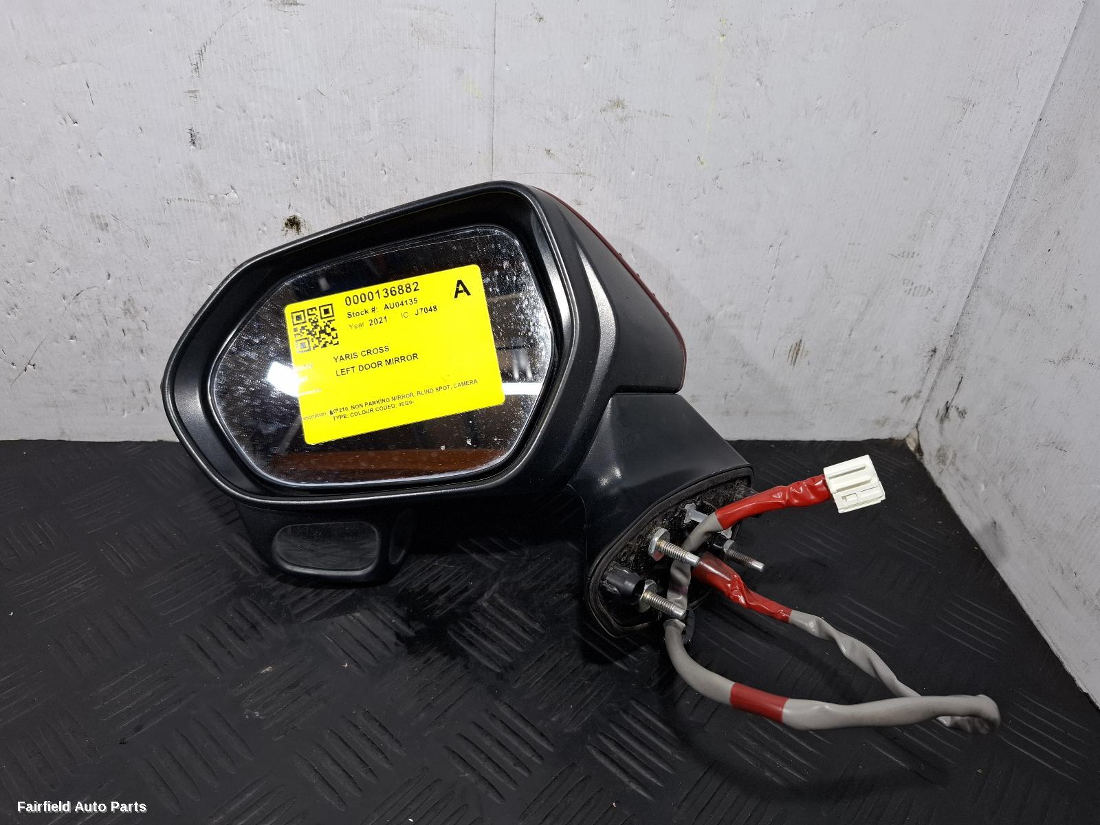 2020-2026 Toyota Yaris Cross Left Door Mirror