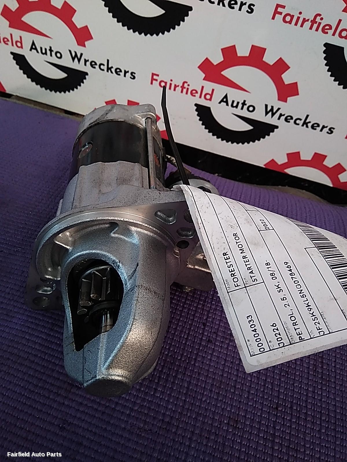 2022 Subaru Forester Starter