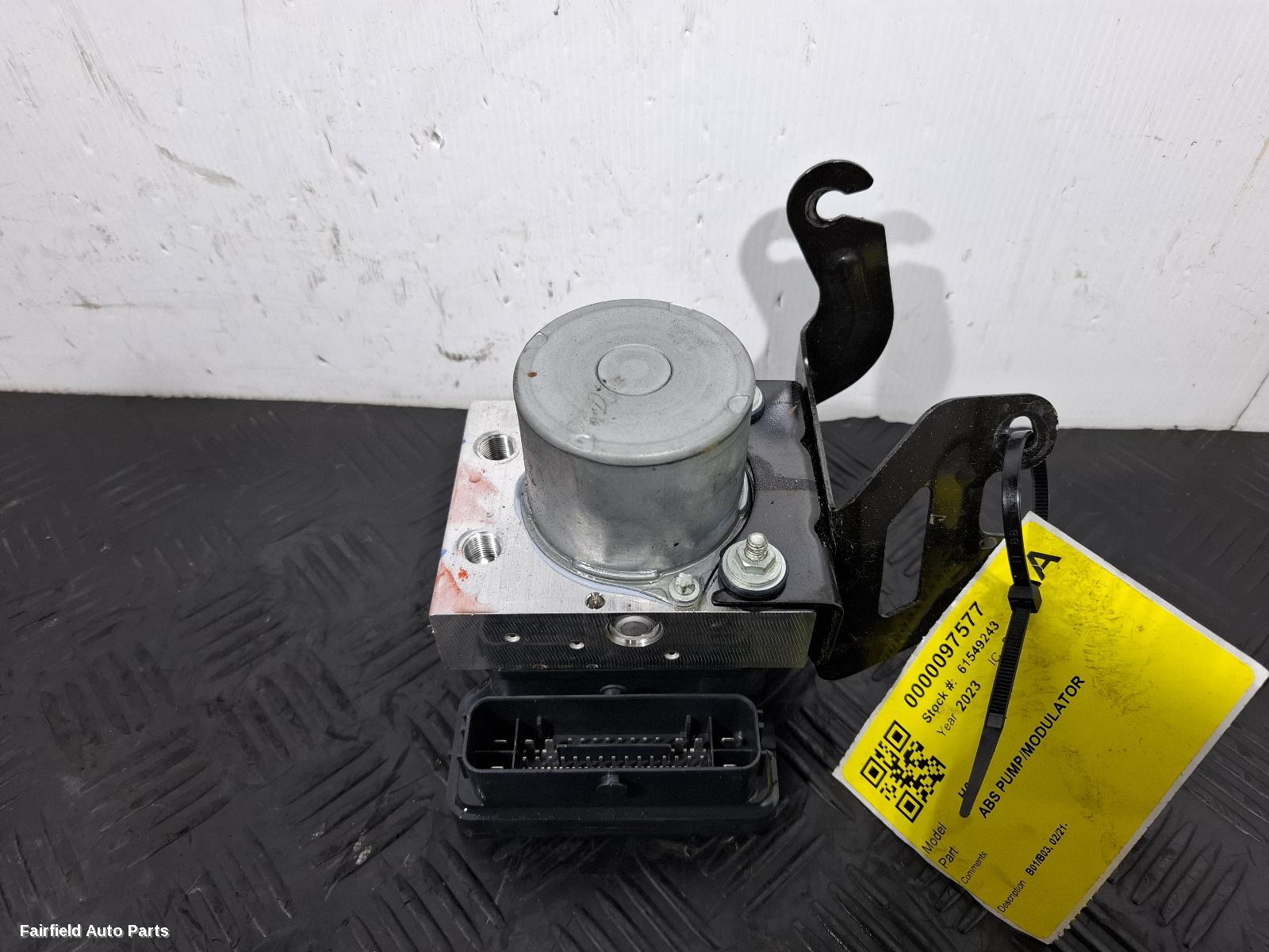 2021-2026 Haval H6 Abs Pump Modulator