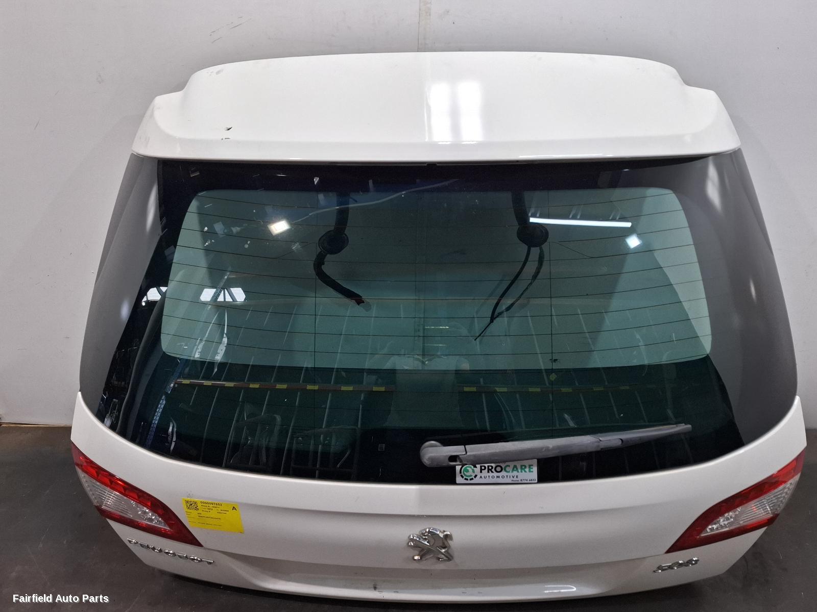 2011-2017 Peugeot 508 Bootlid Tailgate