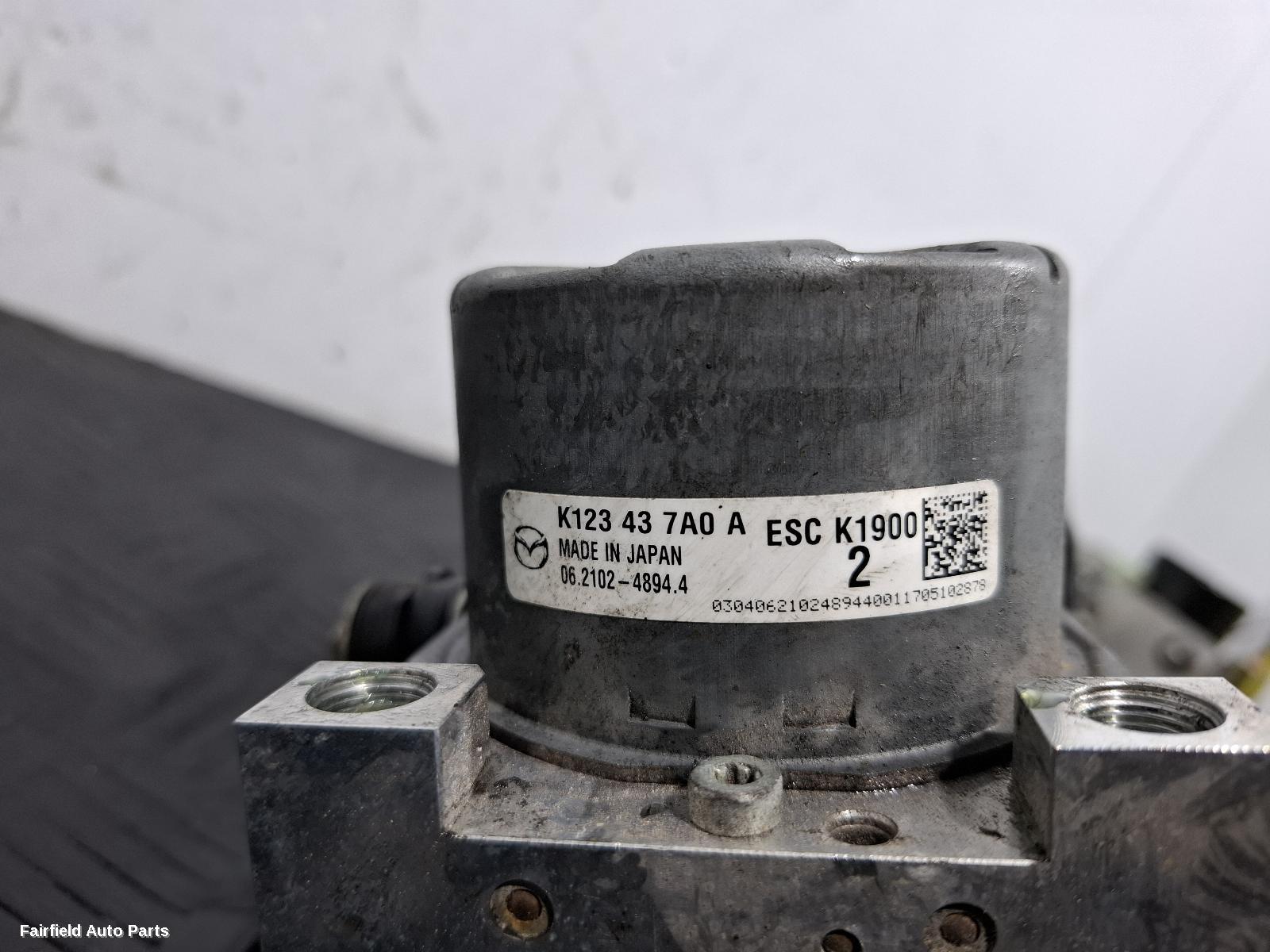 2017-2018 Mazda Cx5 Abs Pump Modulator