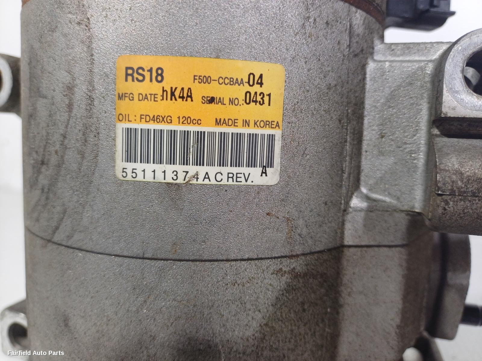 2012-2018 Jeep Wrangler A C Compressor