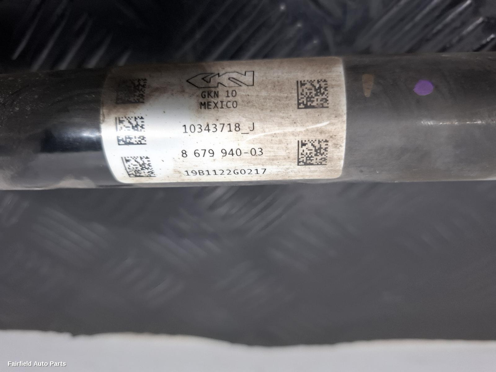 2017-2019 Bmw X3 Right Driveshaft