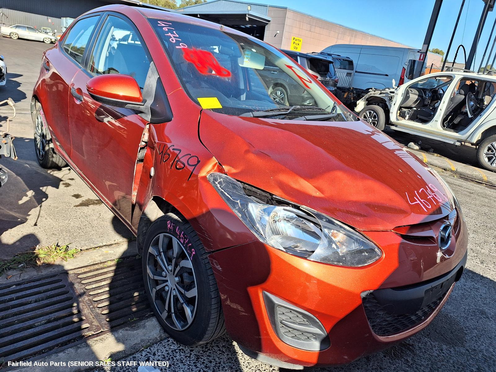 2010 Mazda 2 Left Taillight