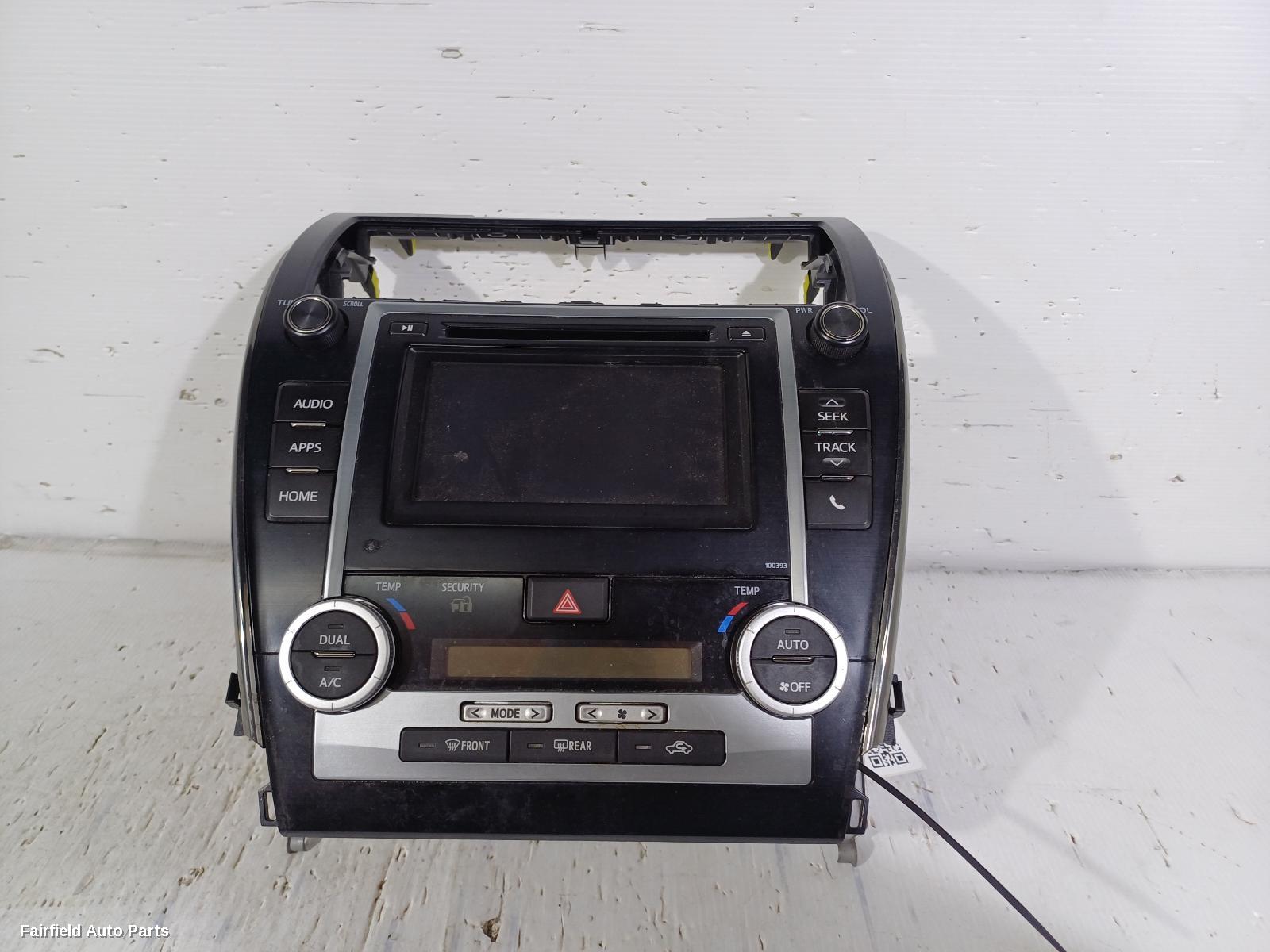 2015-2017 Toyota Camry Radio Cd Dvd Sat Tv