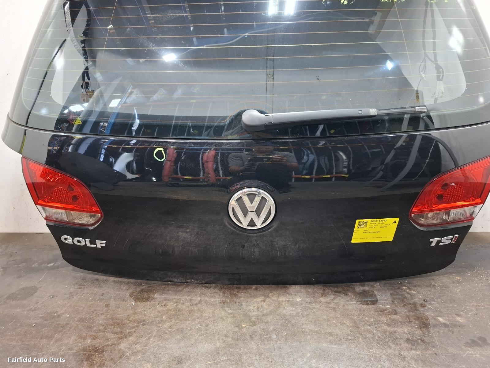 2008-2013 Volkswagen Golf Bootlid Tailgate