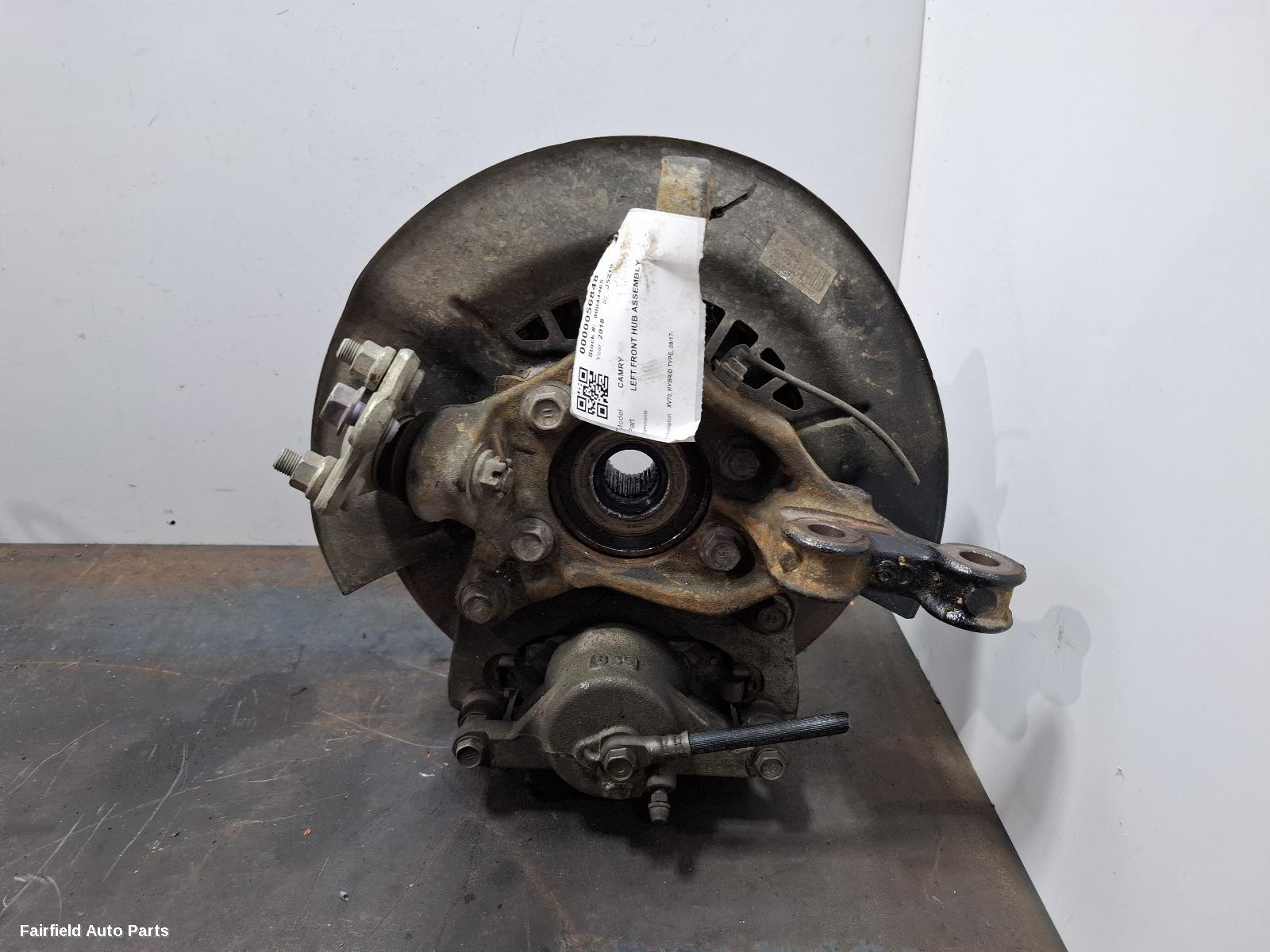 2017-2024 Toyota Camry Left Front Hub Assembly
