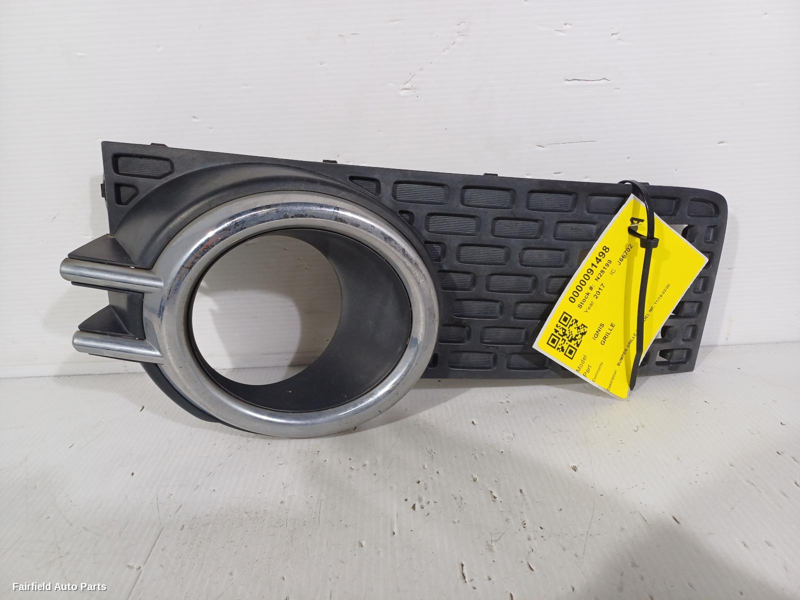 2016-2020 Suzuki Ignis Grille
