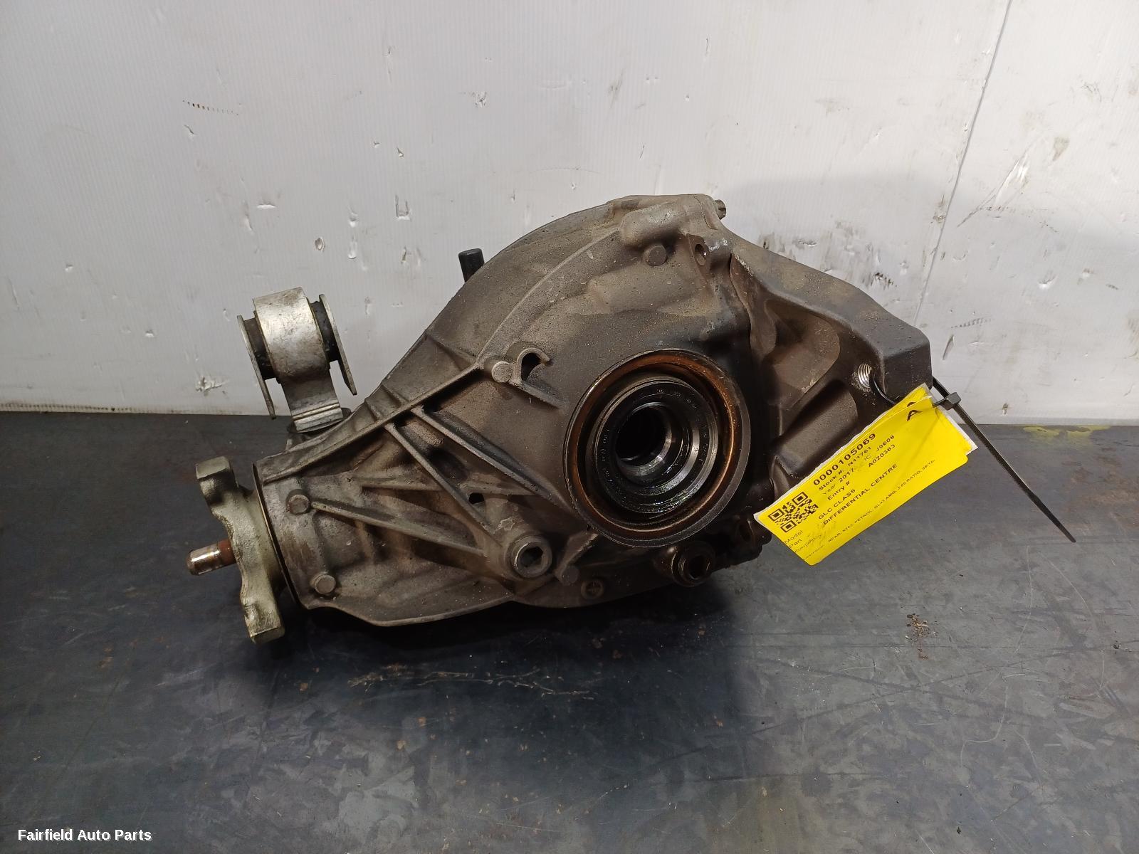 2016-2023 Mercedes Glc Class Differential Centre