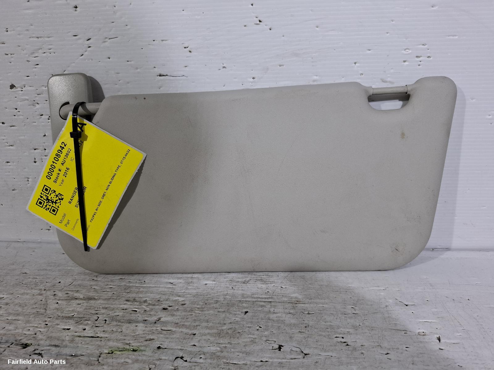 2015-2022 Ford Ranger Sunvisor