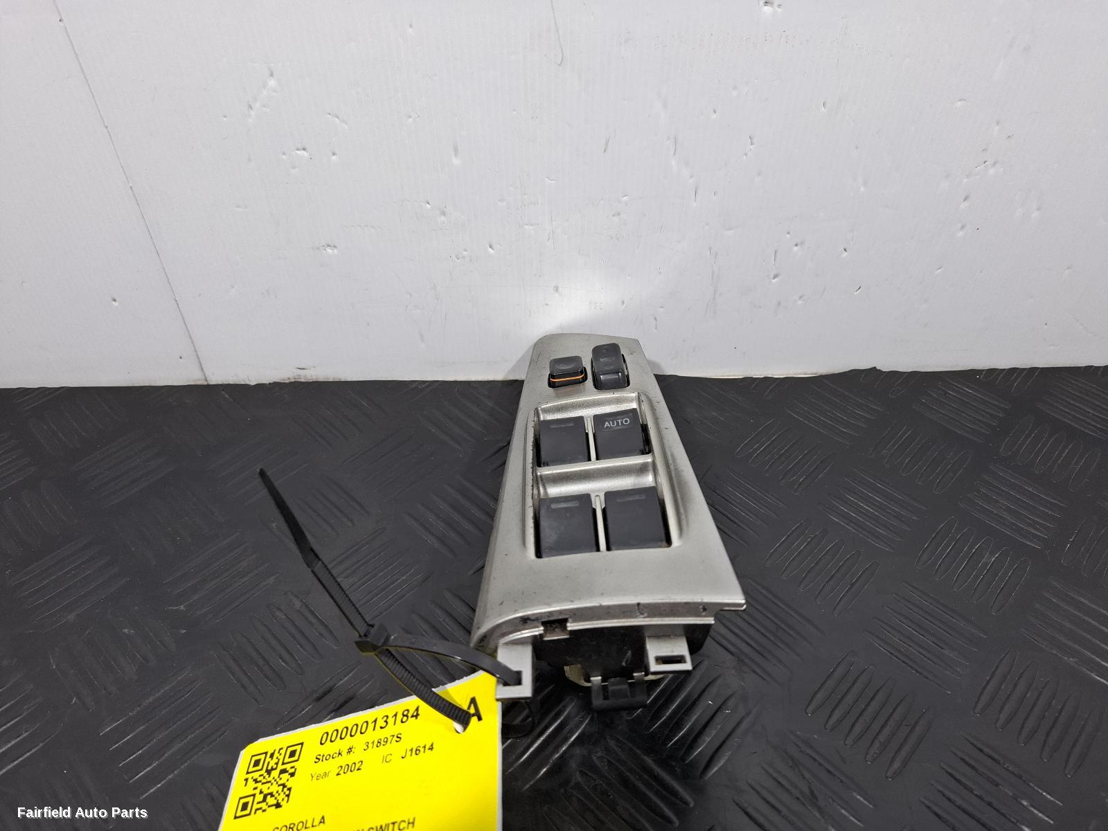 2002 Toyota Corolla Pwr Dr Wind Switch